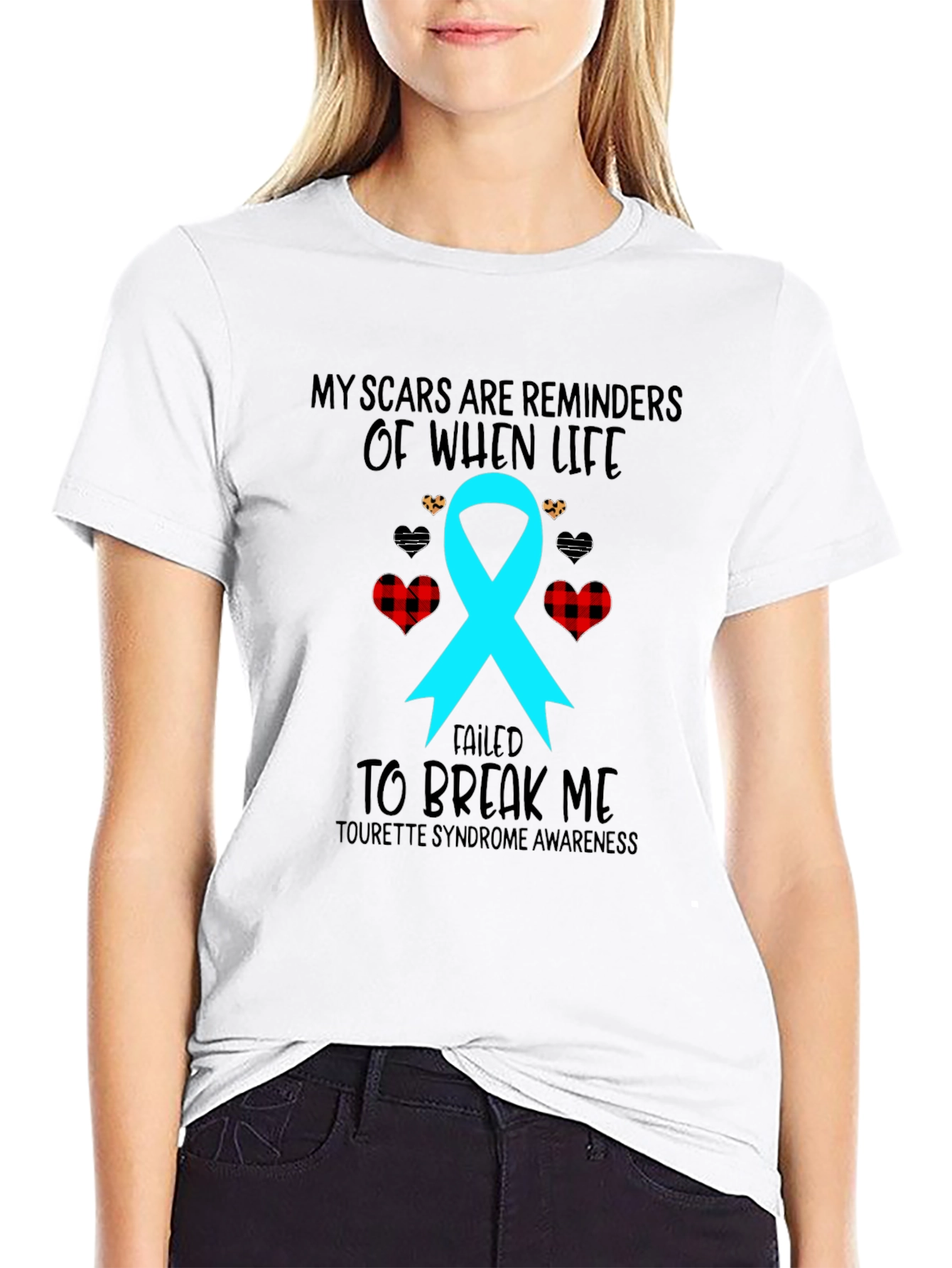 Camiseta Concientización Síndrome Tourette - Mis Cicatrices