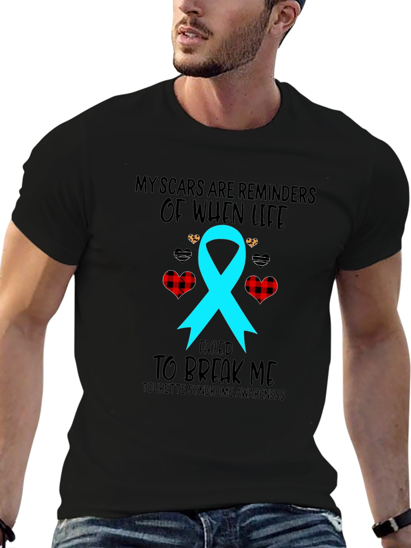 Camiseta Concientización Síndrome Tourette - Mis Cicatrices