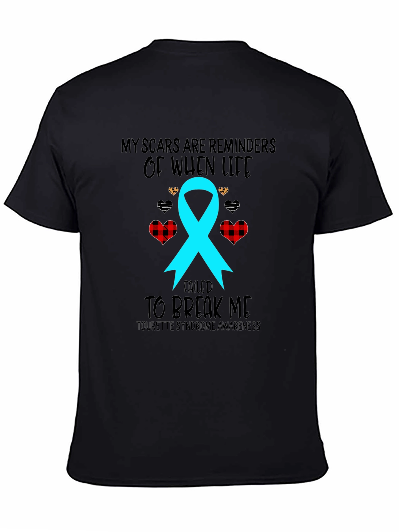 Camiseta Concientización Síndrome Tourette - Mis Cicatrices