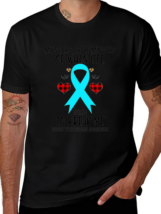 Camiseta Concientización Síndrome Tourette - Mis Cicatrices
