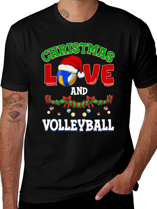Camiseta Navideña de Voleibol
