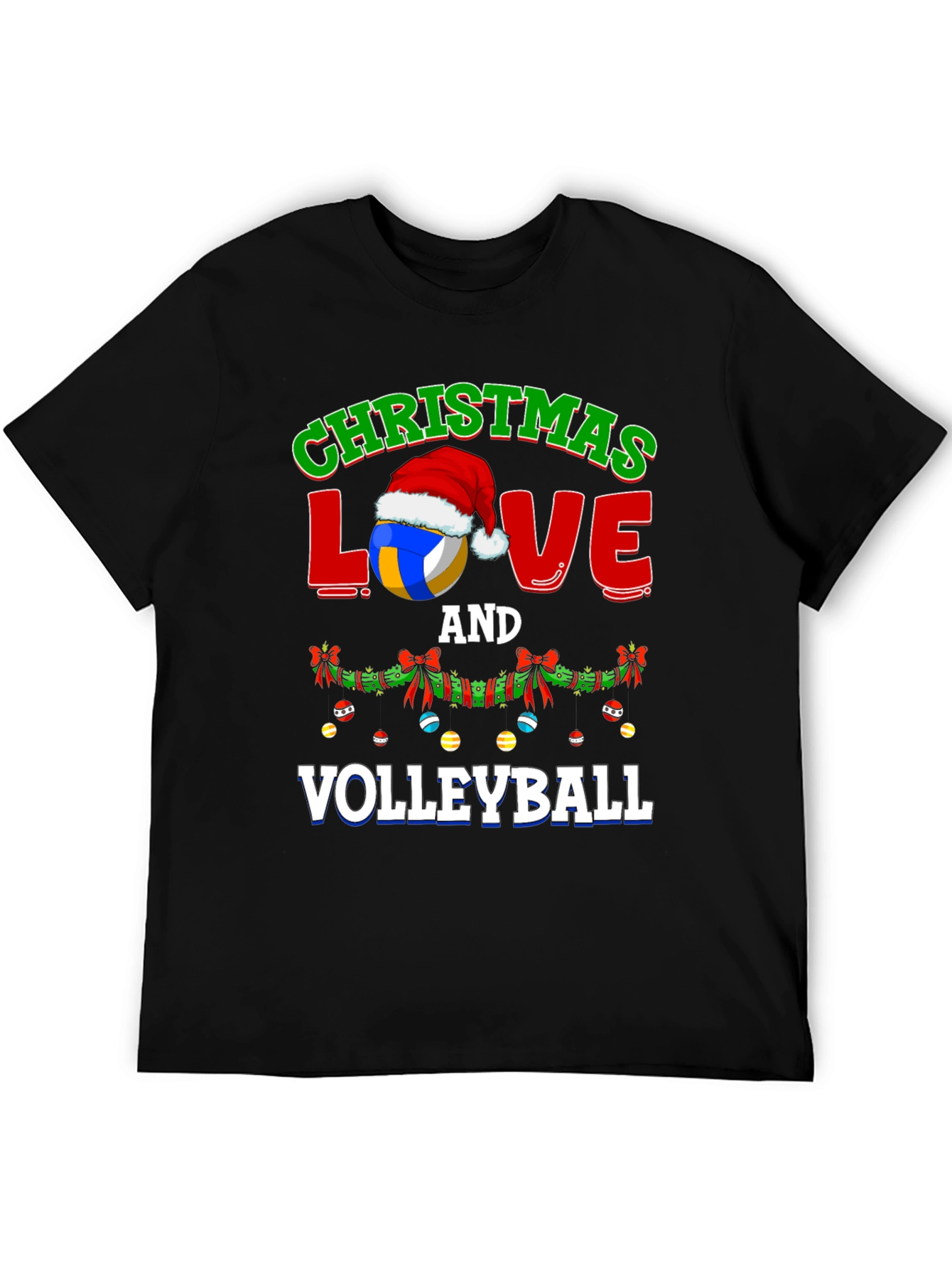Camiseta Navideña de Voleibol