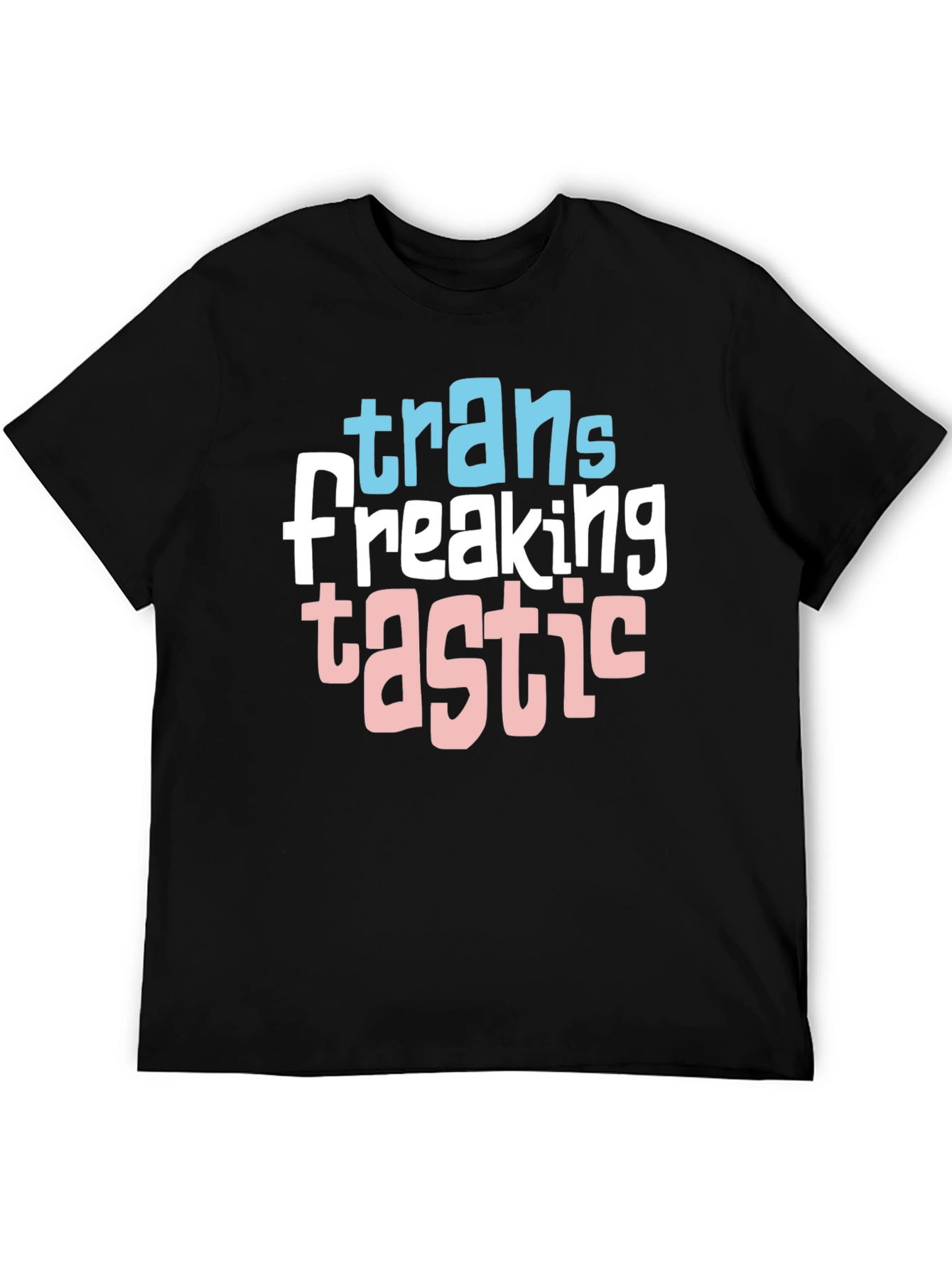Camiseta Negra: Trans Freaking Tastic