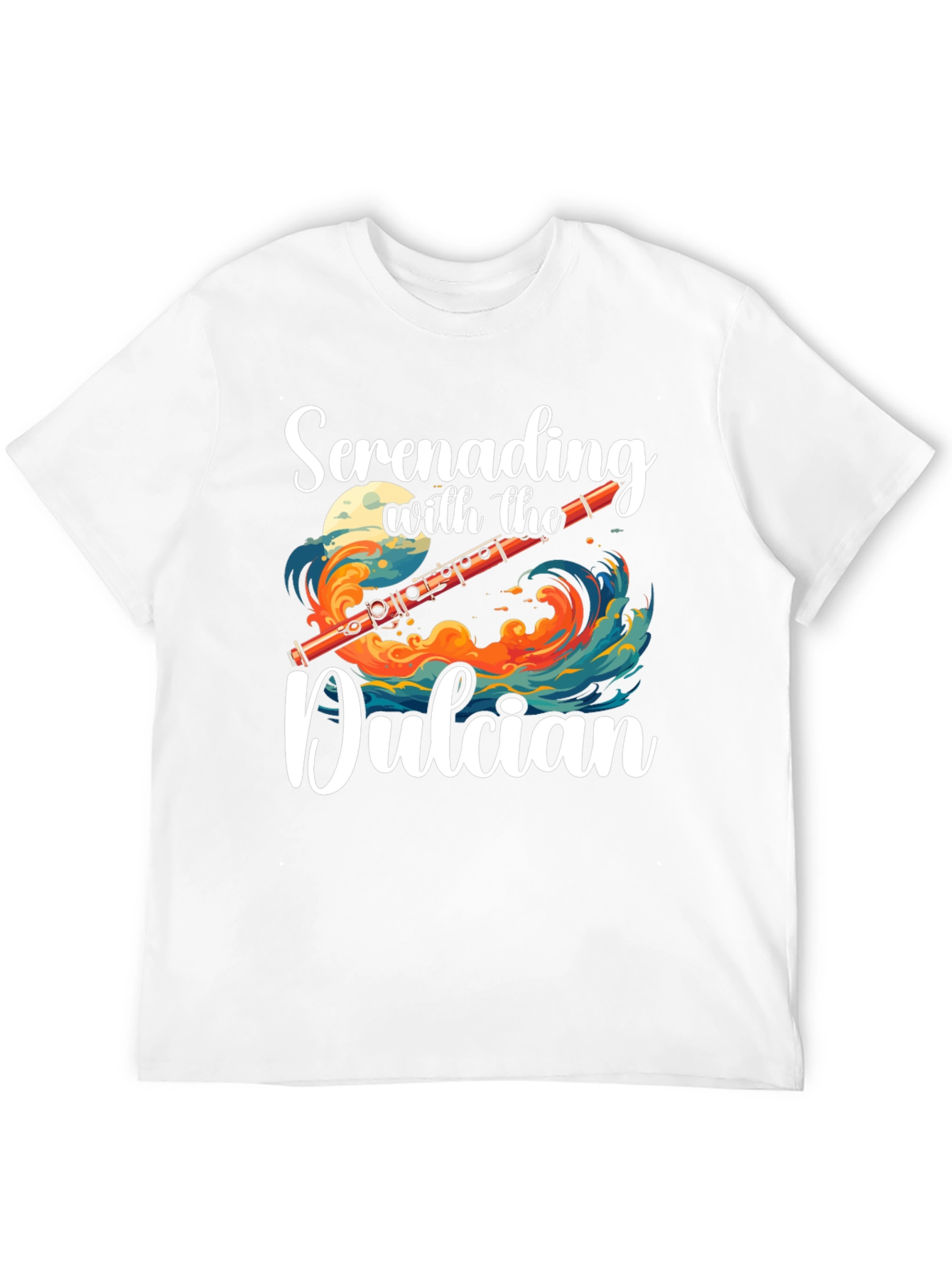 Camiseta Negra Serenata con el Dulcian