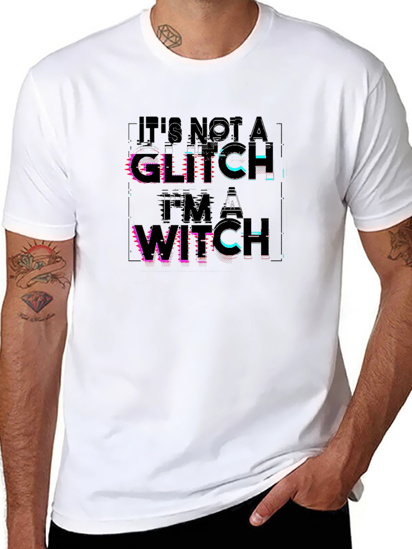 Camiseta Negra No es un fallo soy una bruja