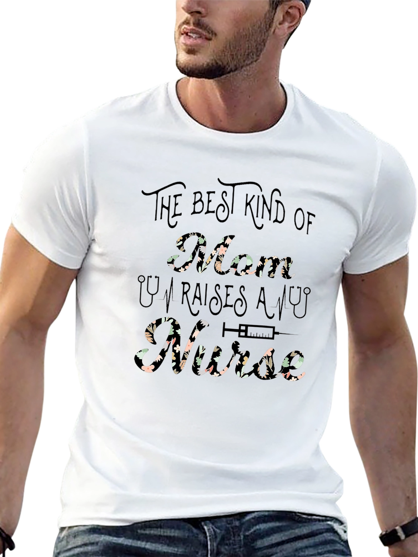 Camiseta The best kind of Mom raises a Nurse