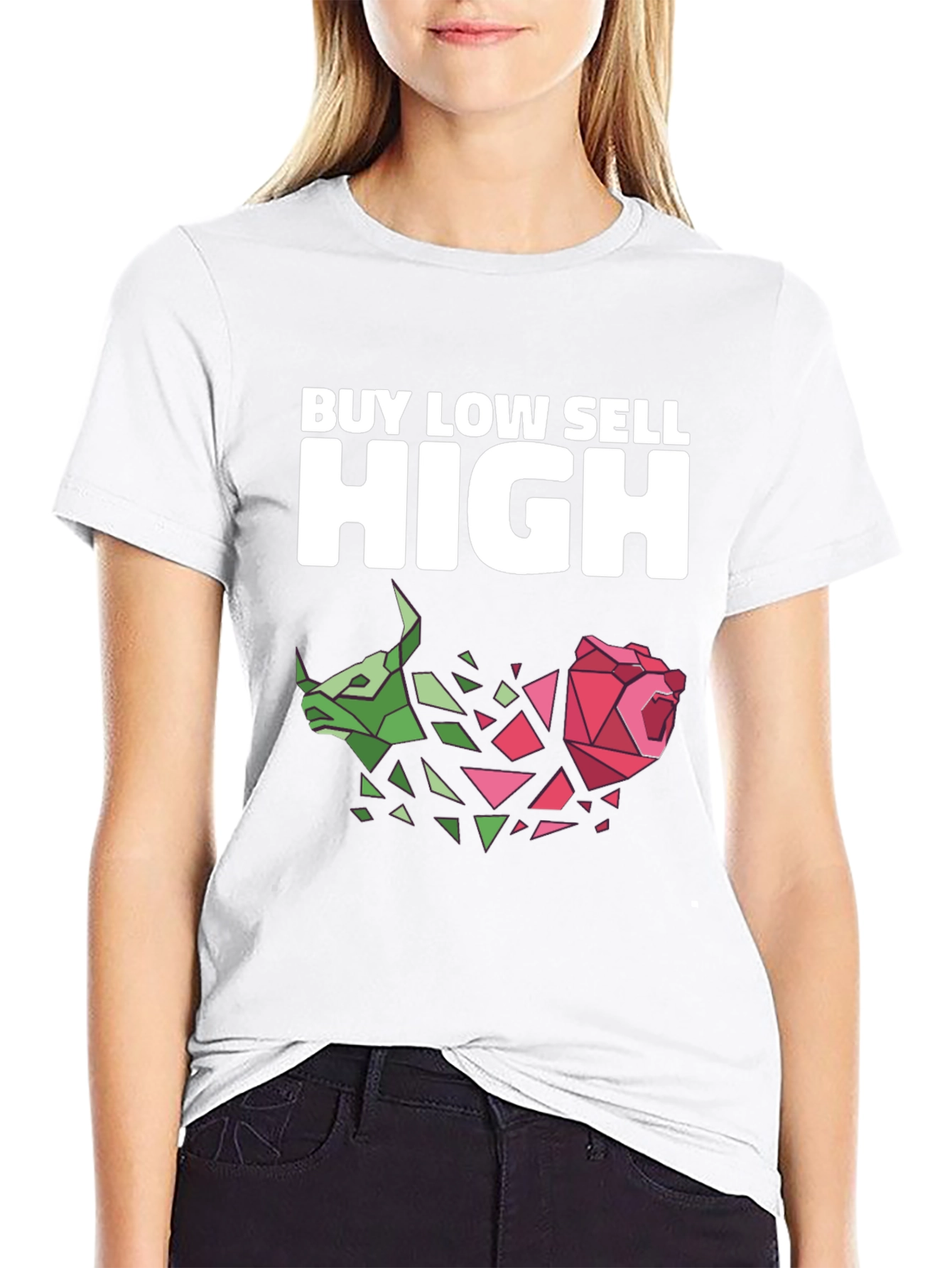 Camiseta Negra: Compra Bajo Vende Alto