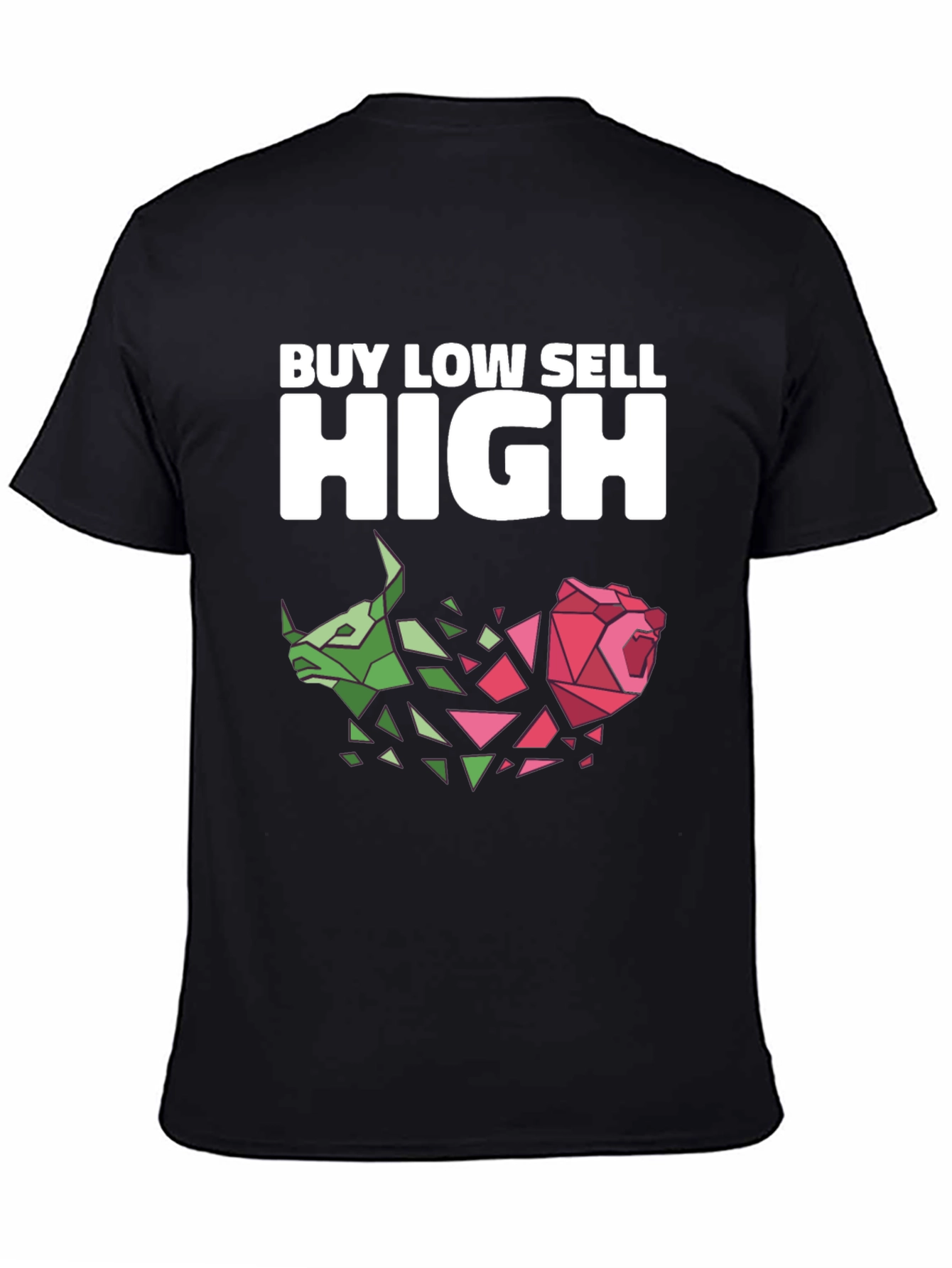 Camiseta Negra: Compra Bajo Vende Alto