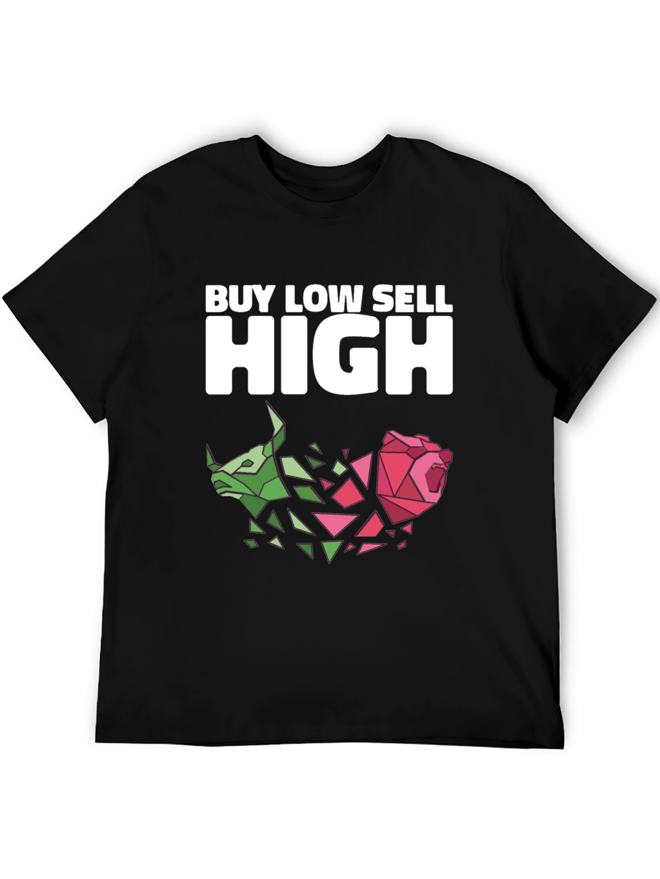 Camiseta Negra: Compra Bajo Vende Alto