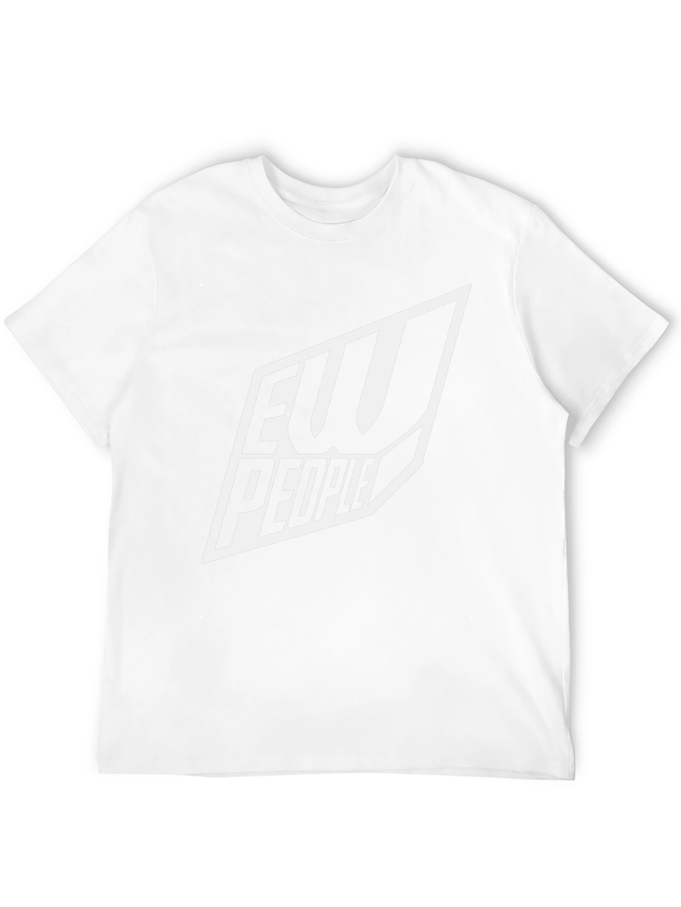 Camiseta Negra con Diseño Ew People