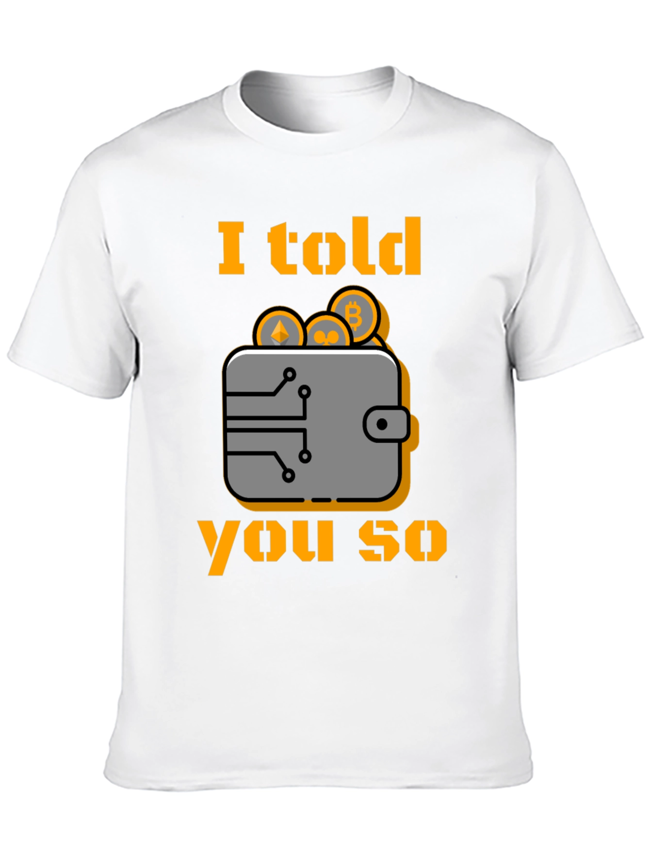 Camiseta Crypto: Te lo dije