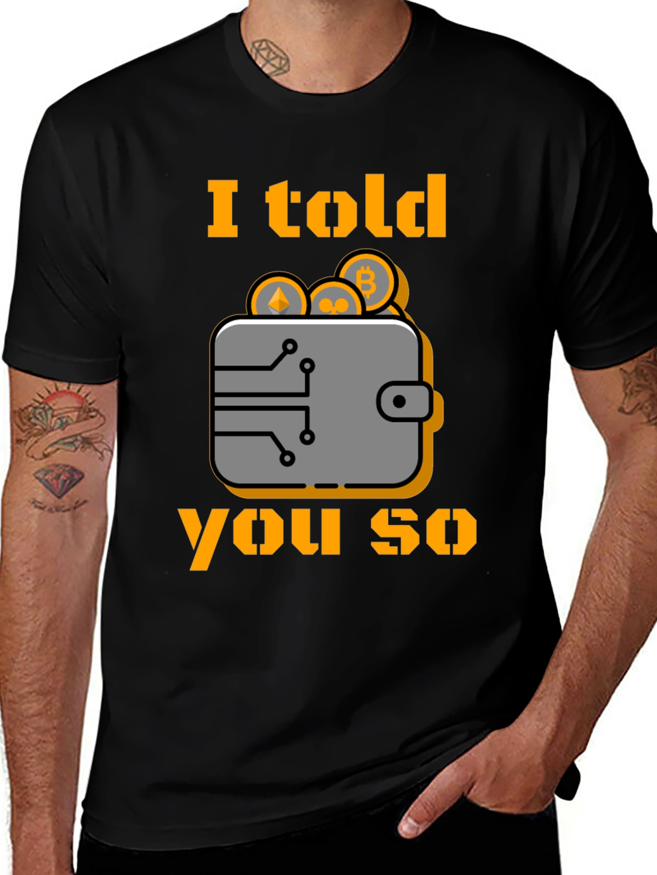 Camiseta Crypto: Te lo dije