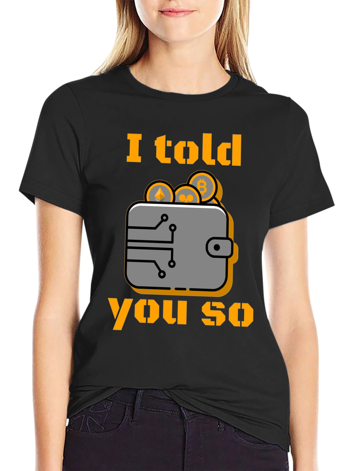 Camiseta Crypto: Te lo dije
