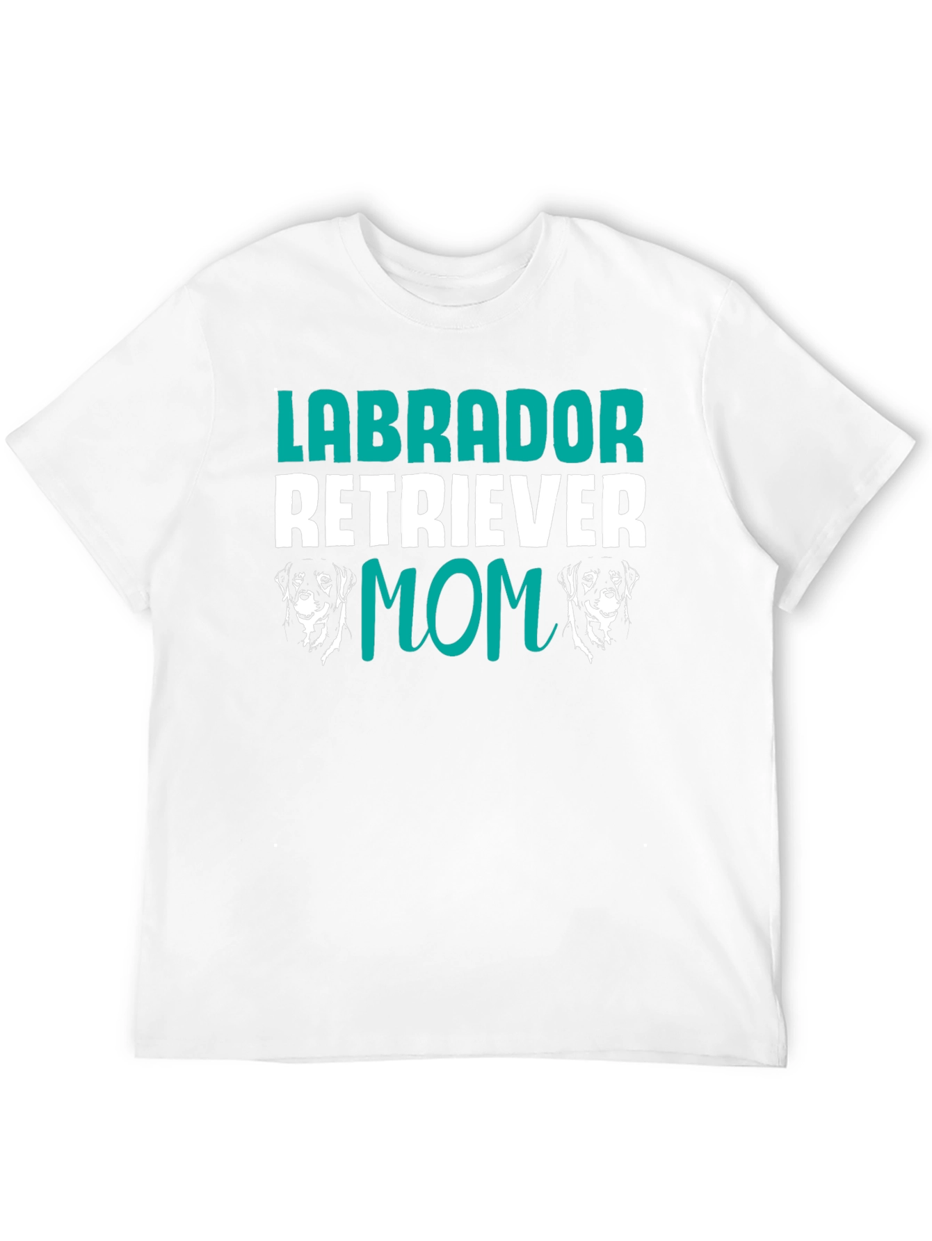Camiseta Negra Labrador Retriever Mom
