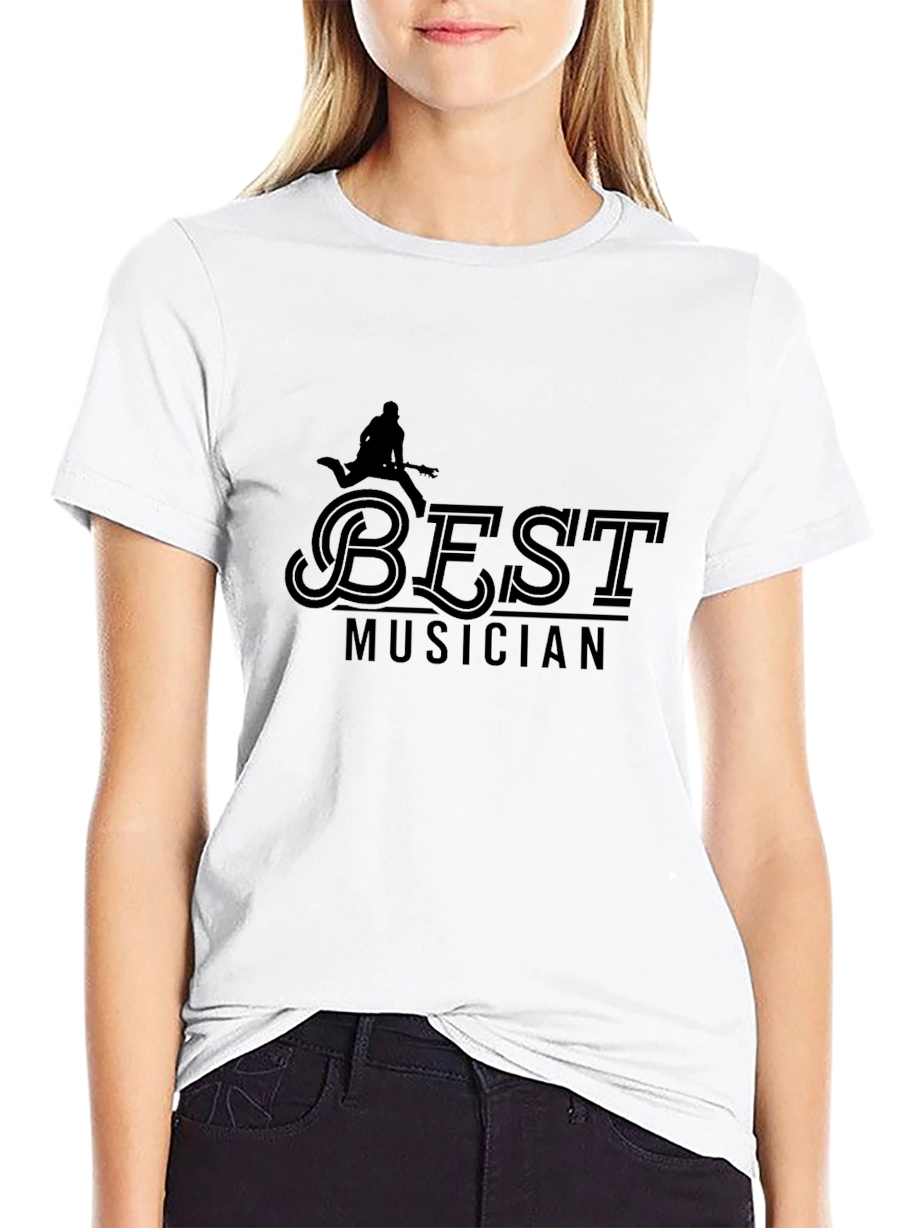 Camiseta Negra Best Musician