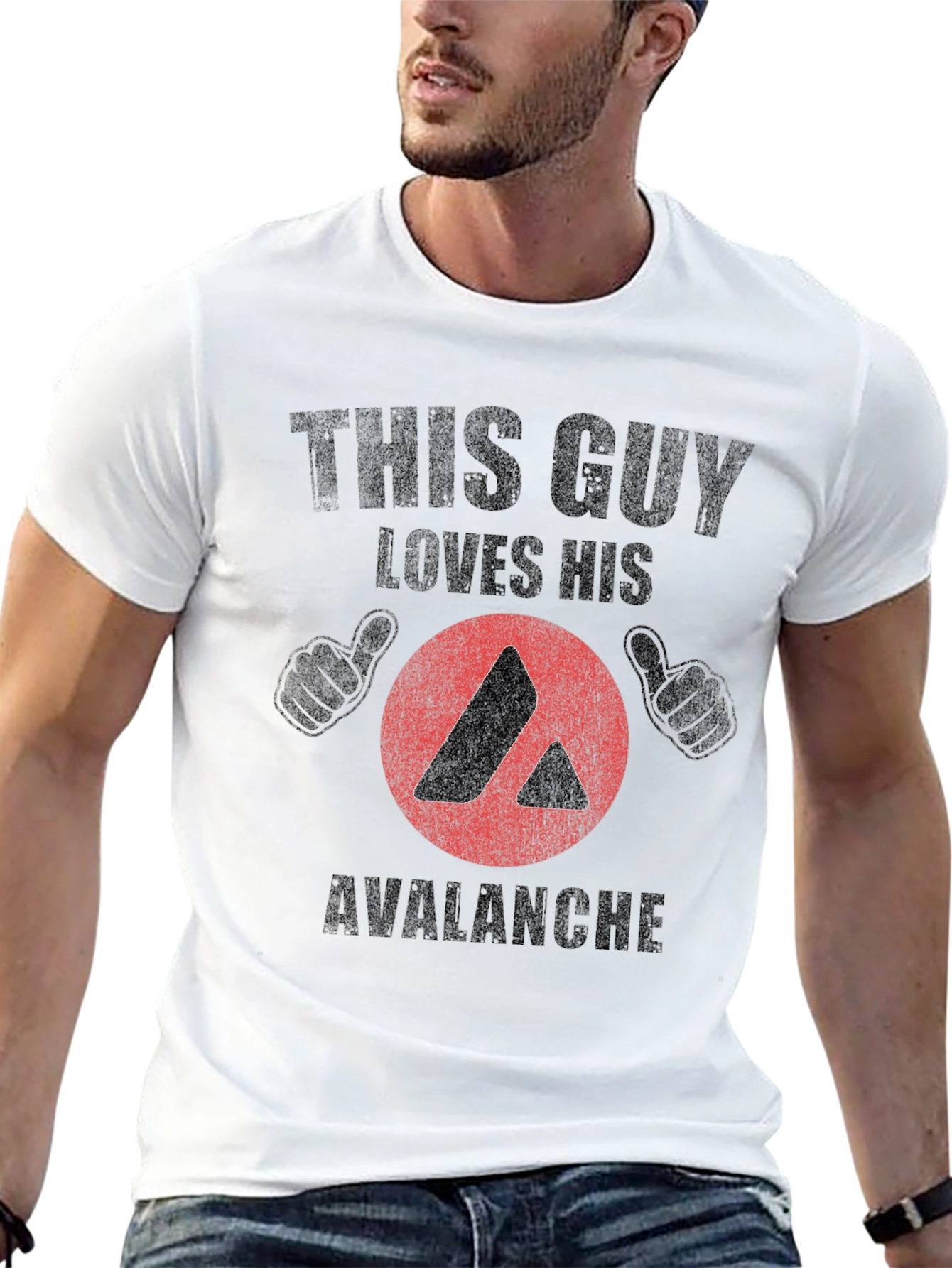 Camiseta Negra: Este Chico Ama Avalanche