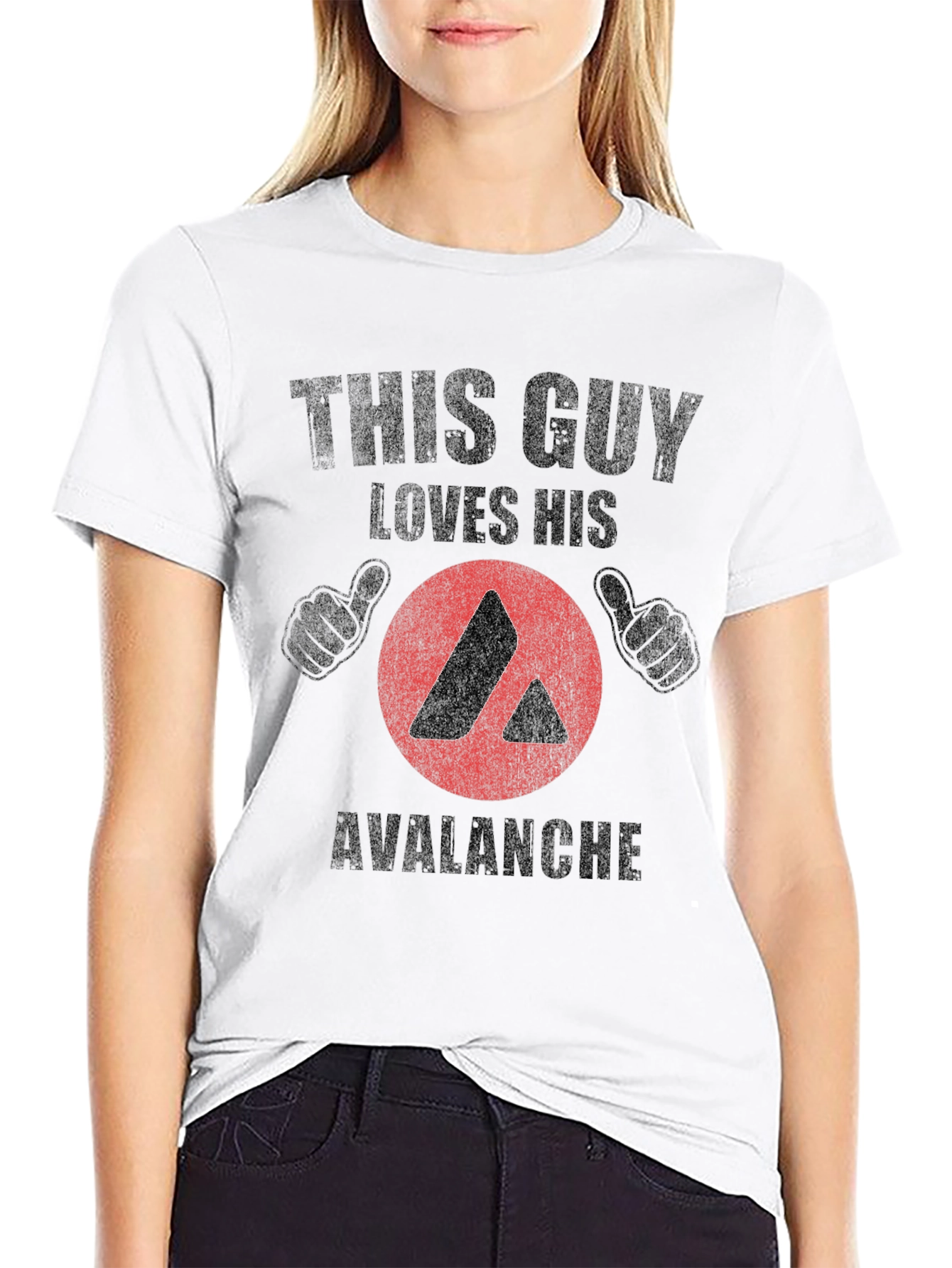 Camiseta Negra: Este Chico Ama Avalanche
