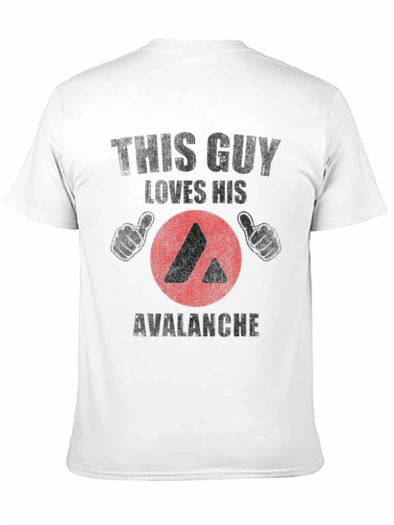 Camiseta Negra: Este Chico Ama Avalanche