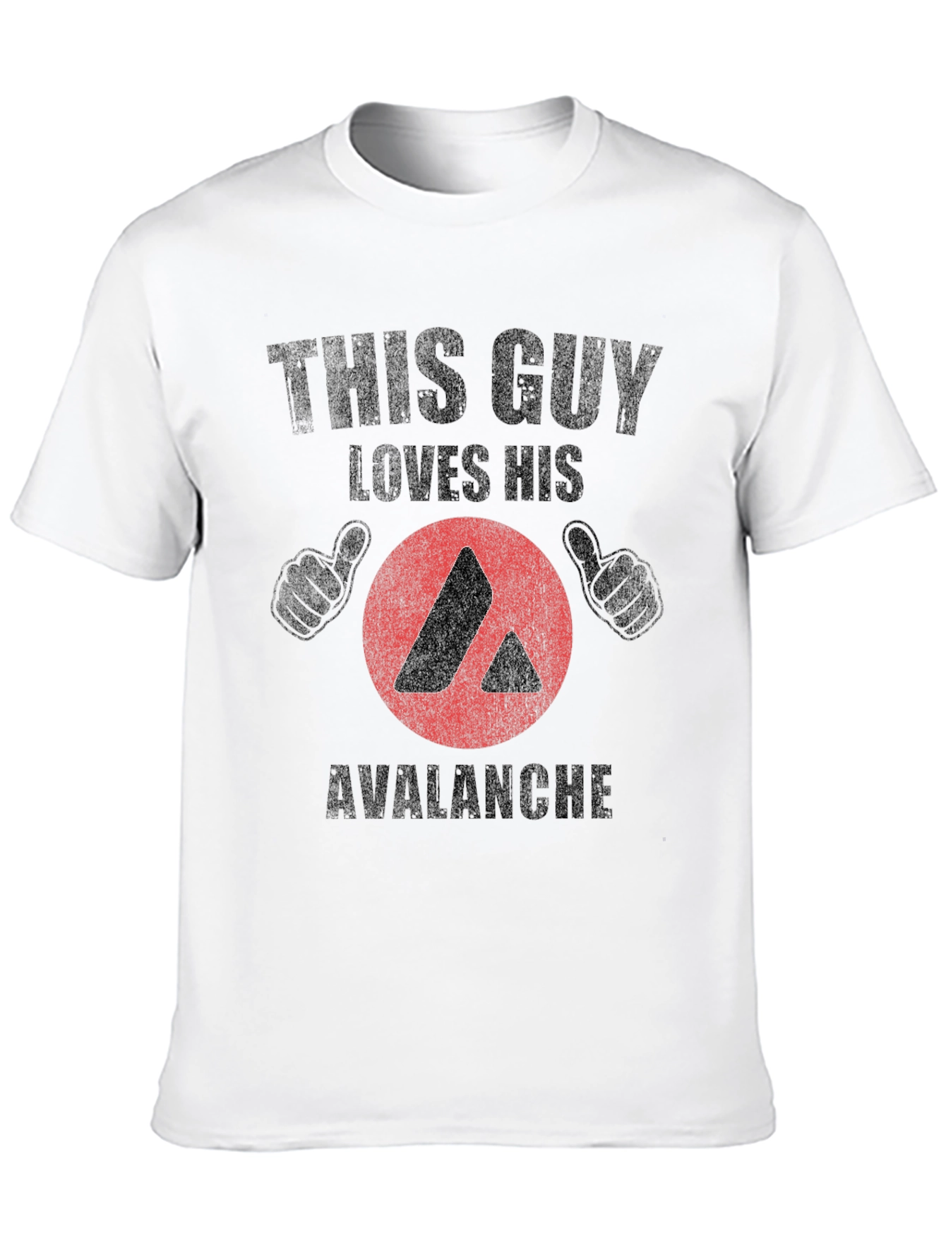 Camiseta Negra: Este Chico Ama Avalanche