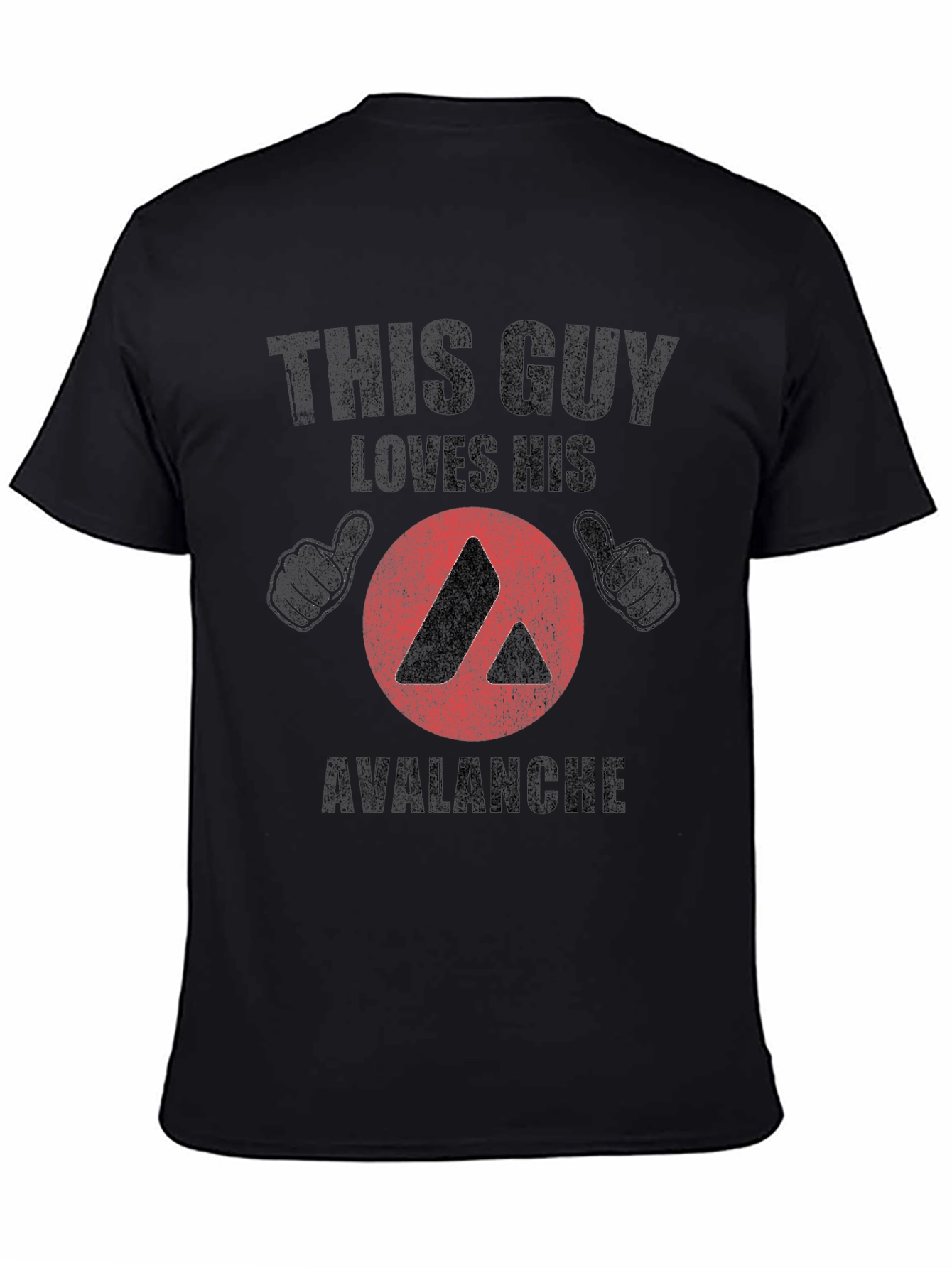 Camiseta Negra: Este Chico Ama Avalanche