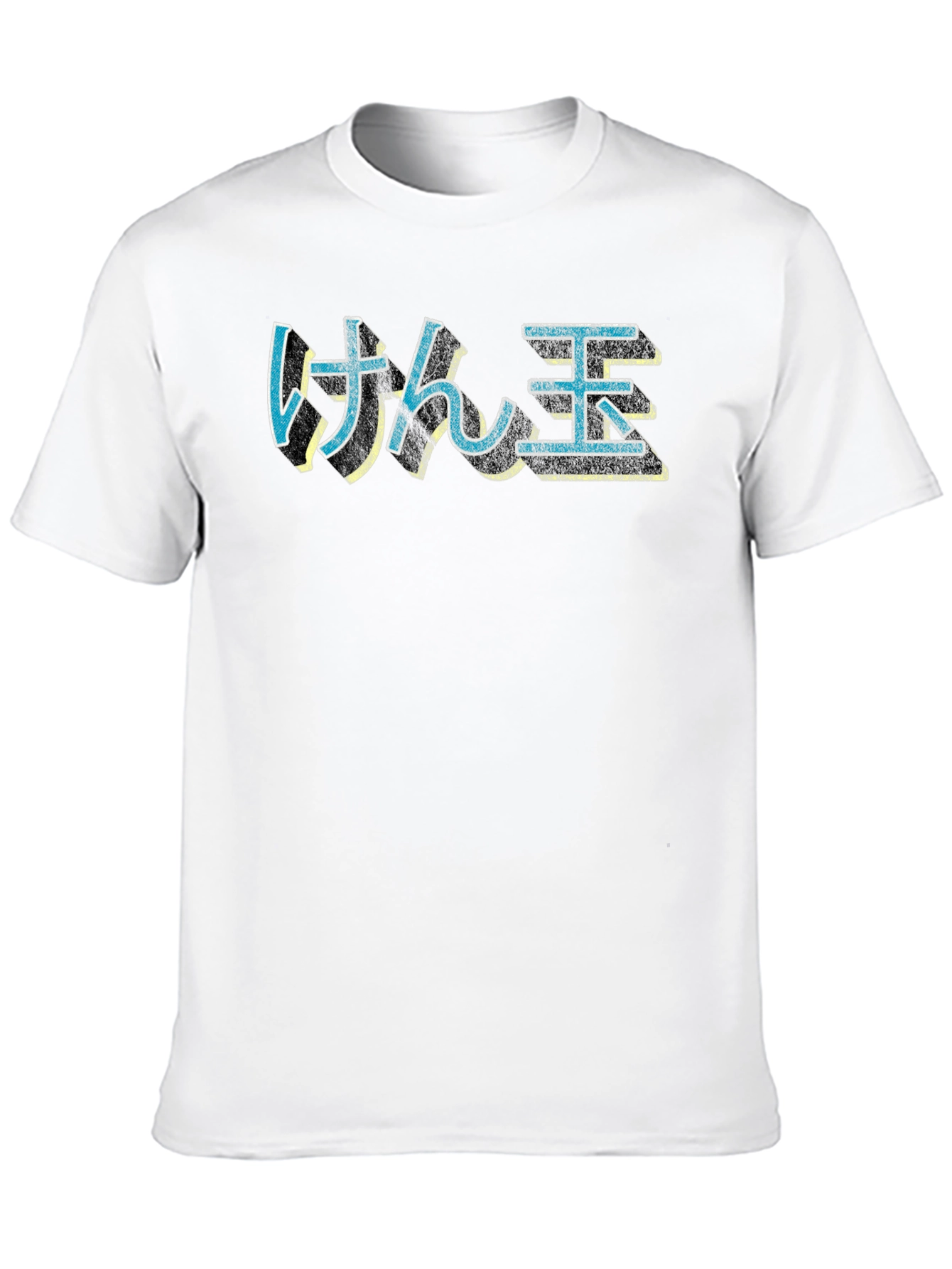 Camiseta Negra con Texto Japonés