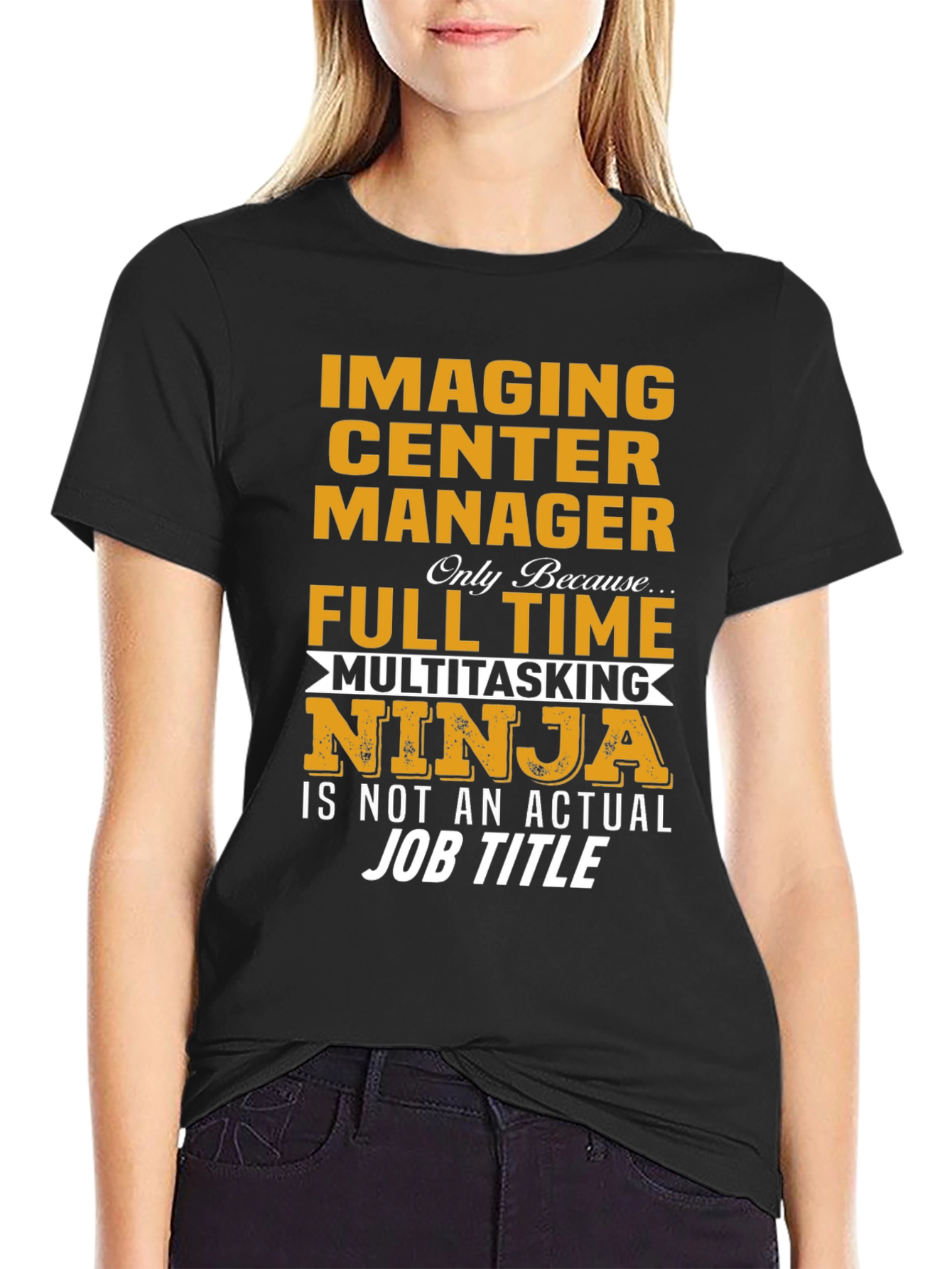 Camiseta Imaging Center Manager Ninja Multitarea