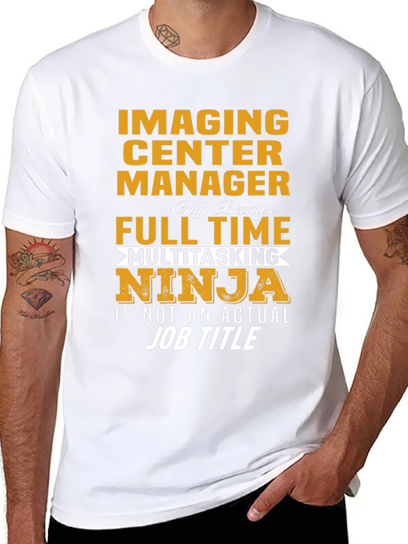 Camiseta Imaging Center Manager Ninja Multitarea
