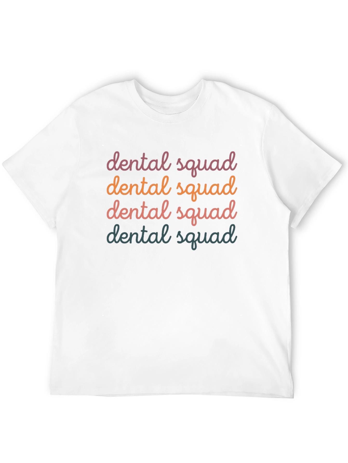 Camiseta Negra Dental Squad Diseño Divertido