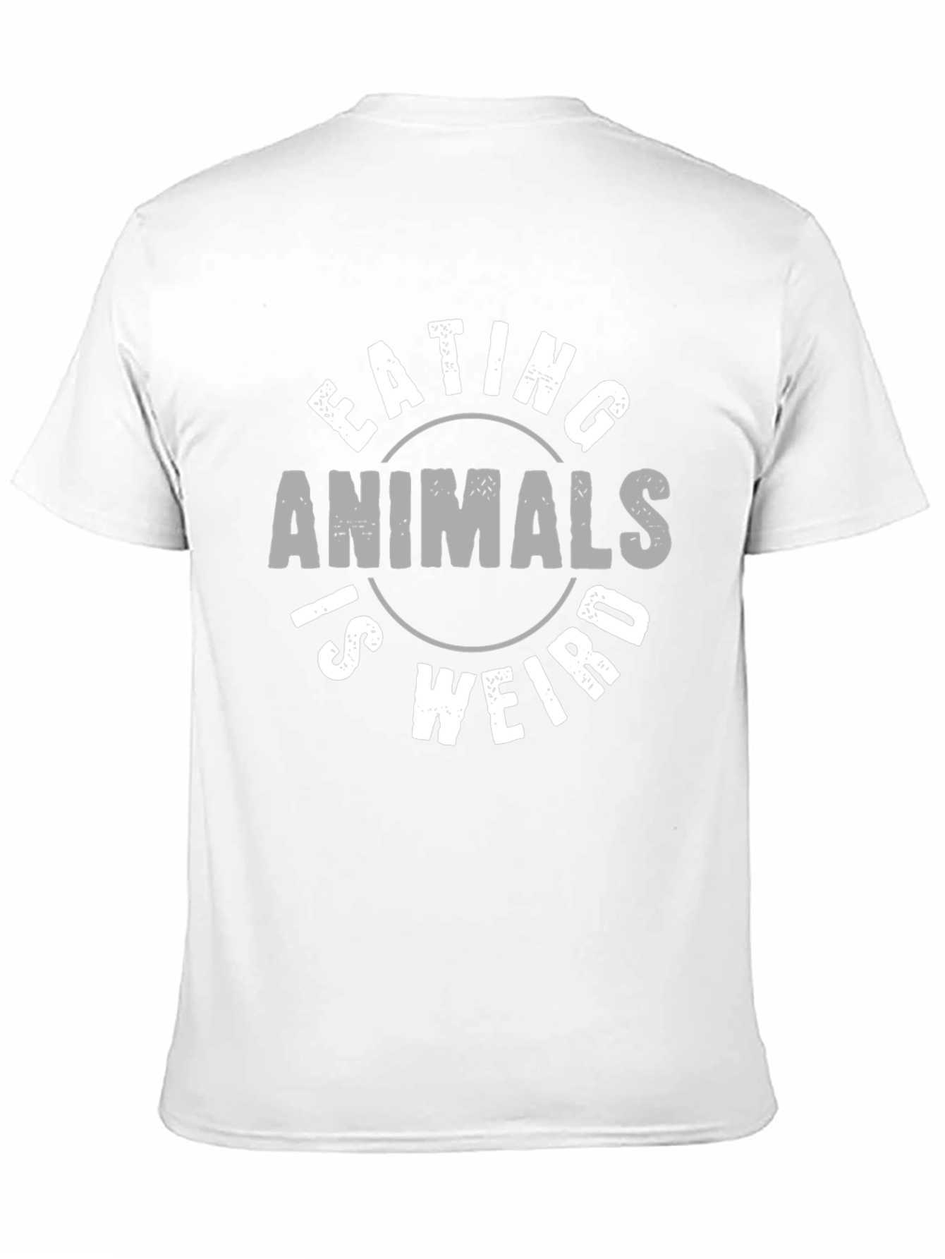 Camiseta Negra Unisex con Diseño Vegano