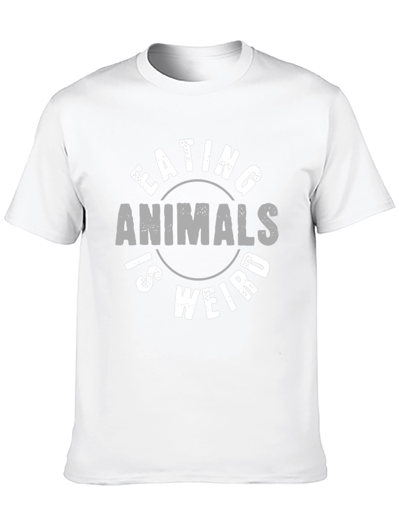 Camiseta Negra Unisex con Diseño Vegano