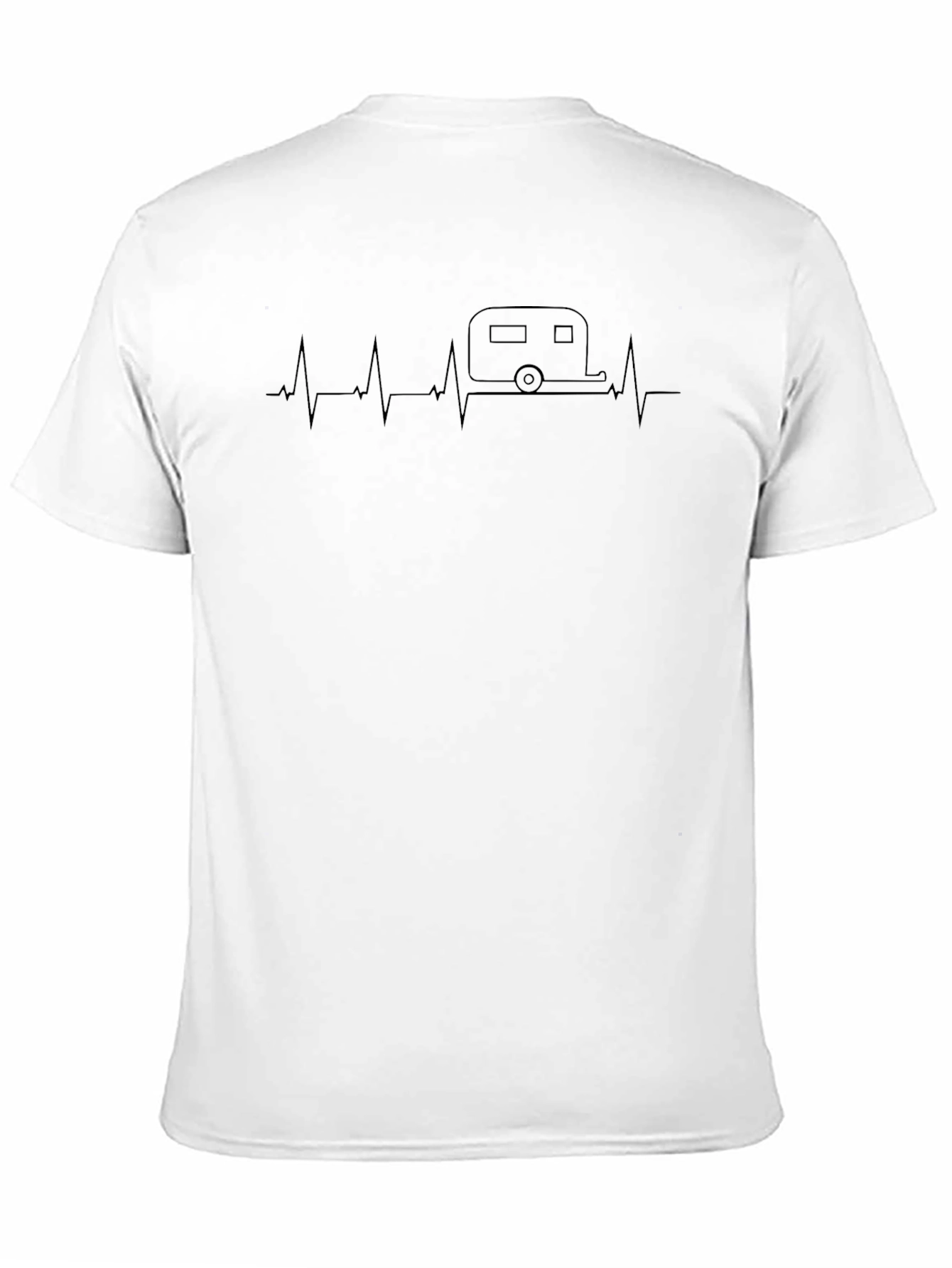 Camiseta Negra Latido de Camper