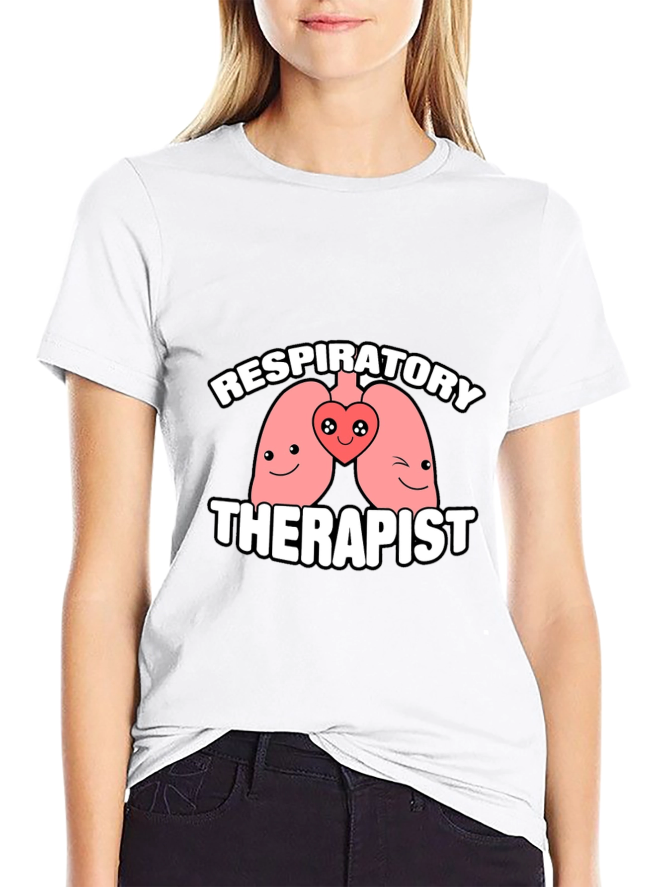 Camiseta Negra Respitatorio Terapeuta