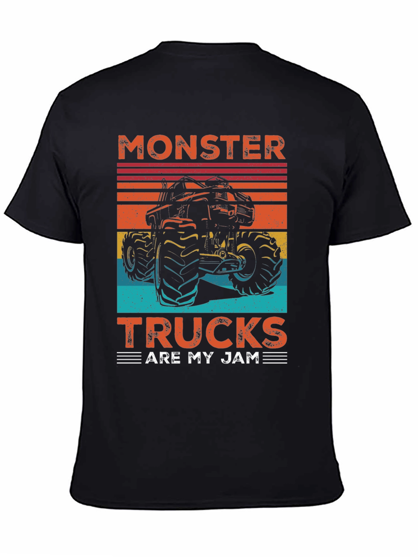 Camiseta Gráfica de Camionetas Monstruo