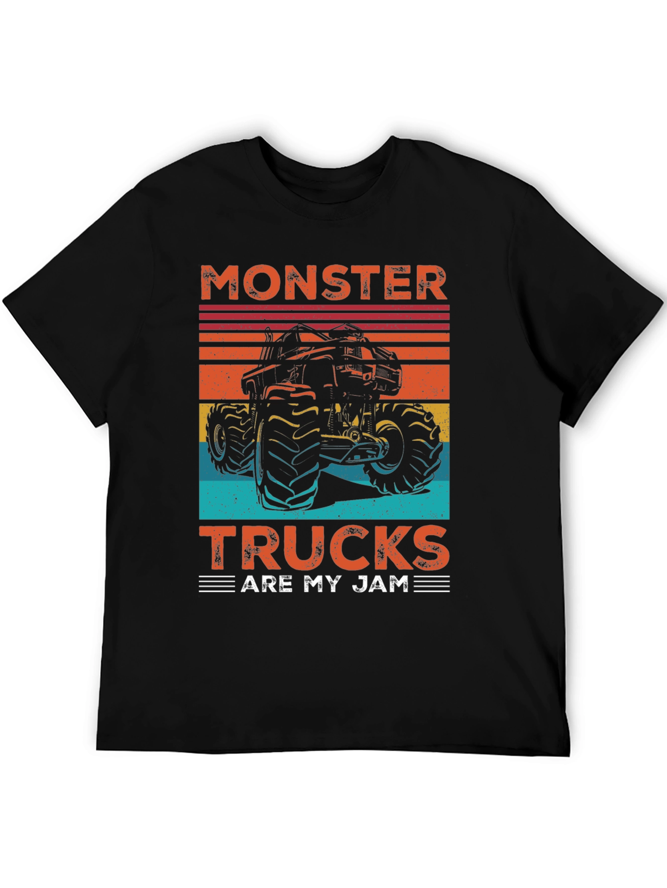 Camiseta Gráfica de Camionetas Monstruo