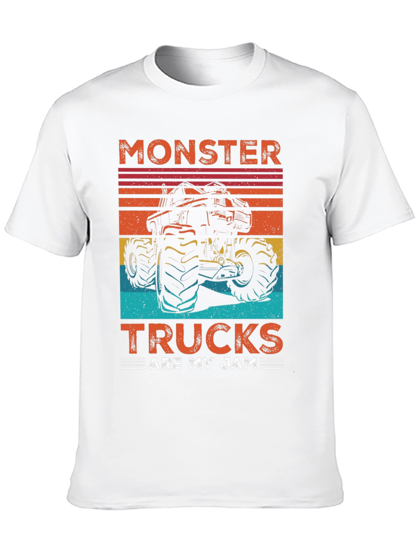 Camiseta Gráfica de Camionetas Monstruo