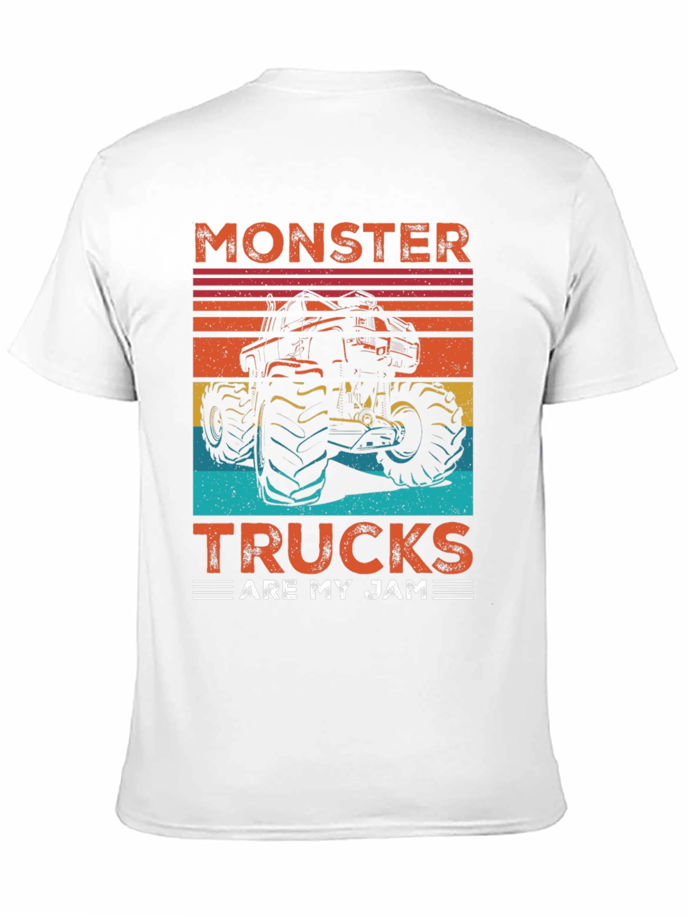 Camiseta Gráfica de Camionetas Monstruo