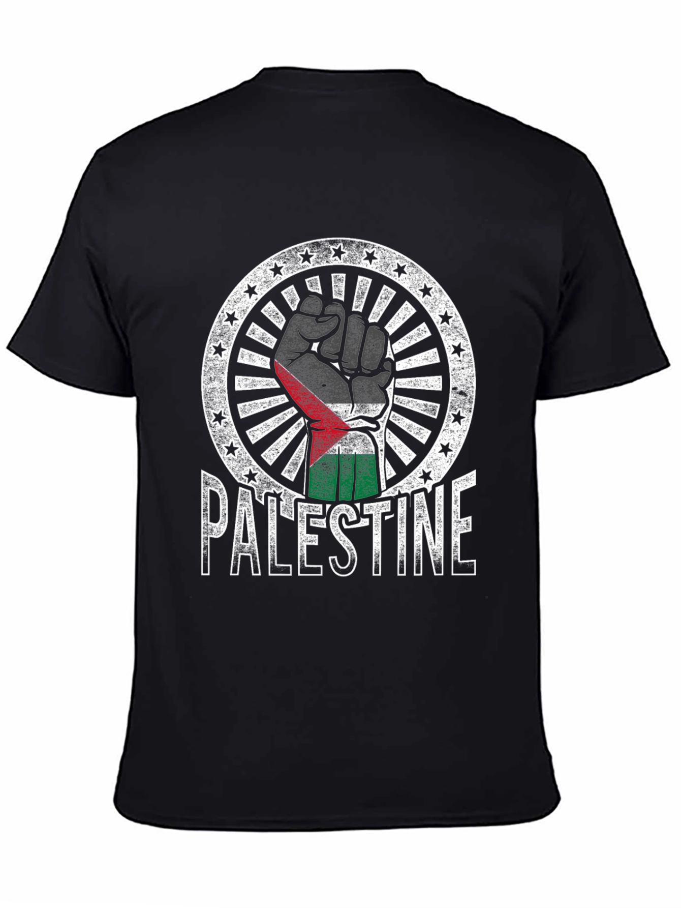 Camiseta Palestina Puño Alzado