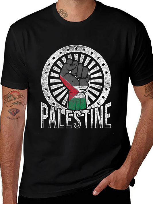 Camiseta Palestina Puño Alzado