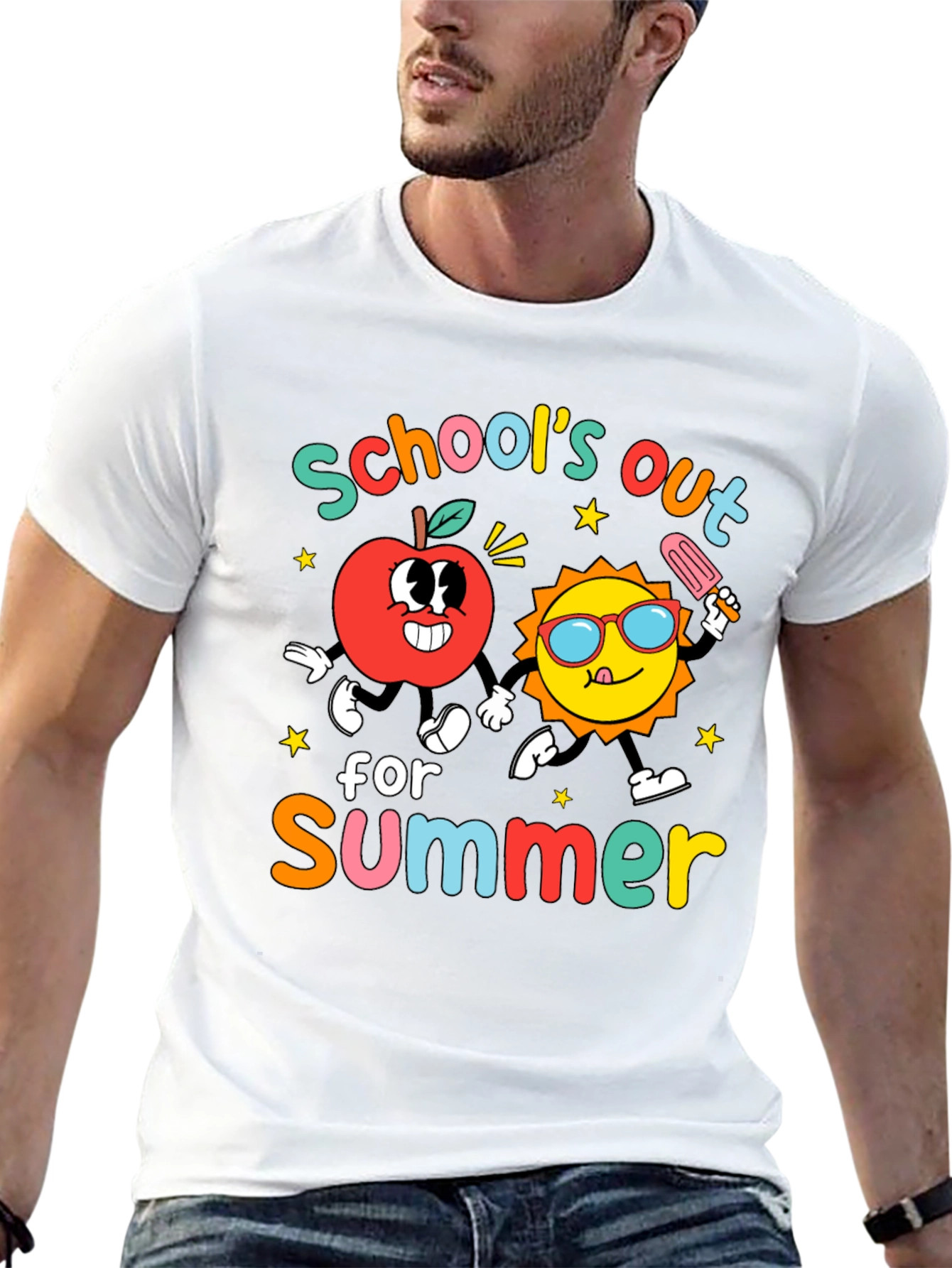 Camiseta Negra: Schools Out for Summer