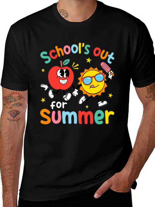 Camiseta Negra: Schools Out for Summer