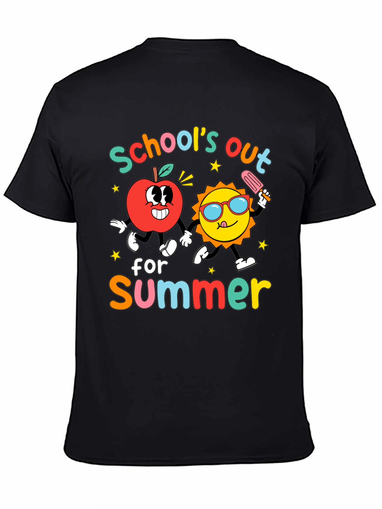 Camiseta Negra: Schools Out for Summer