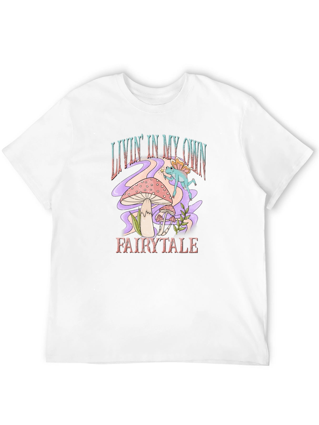 Camiseta Negra con Diseño de Fantasía