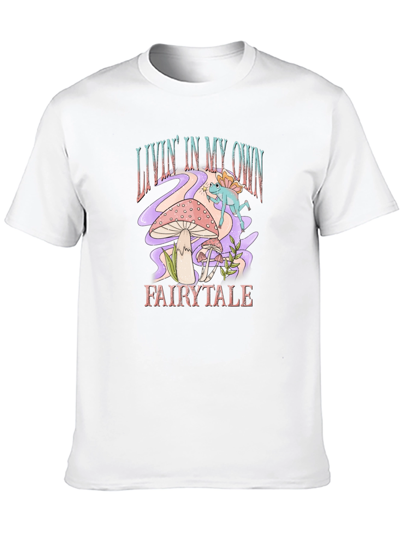 Camiseta Negra con Diseño de Fantasía