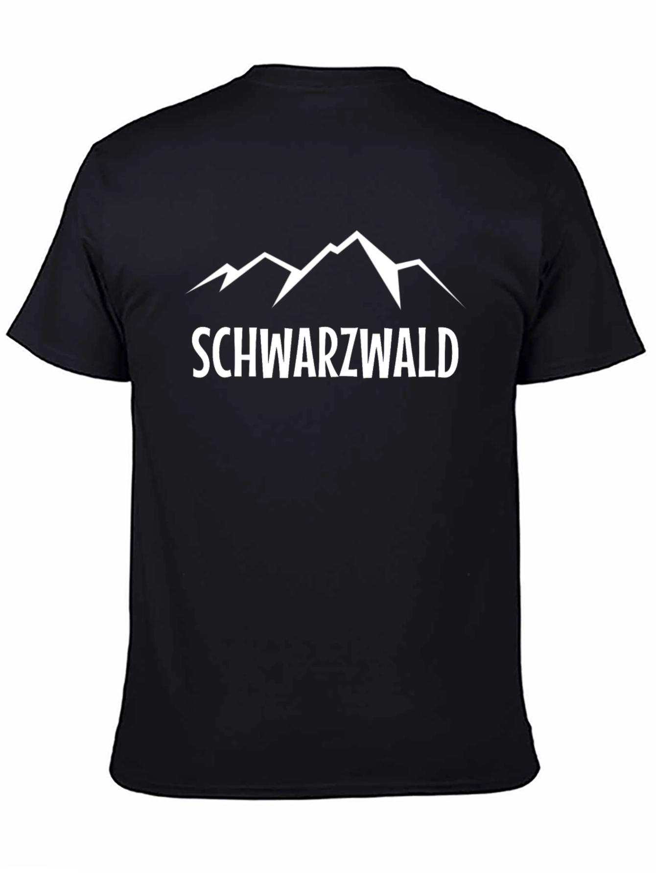 Camiseta Negra Schwarzwald Montañas