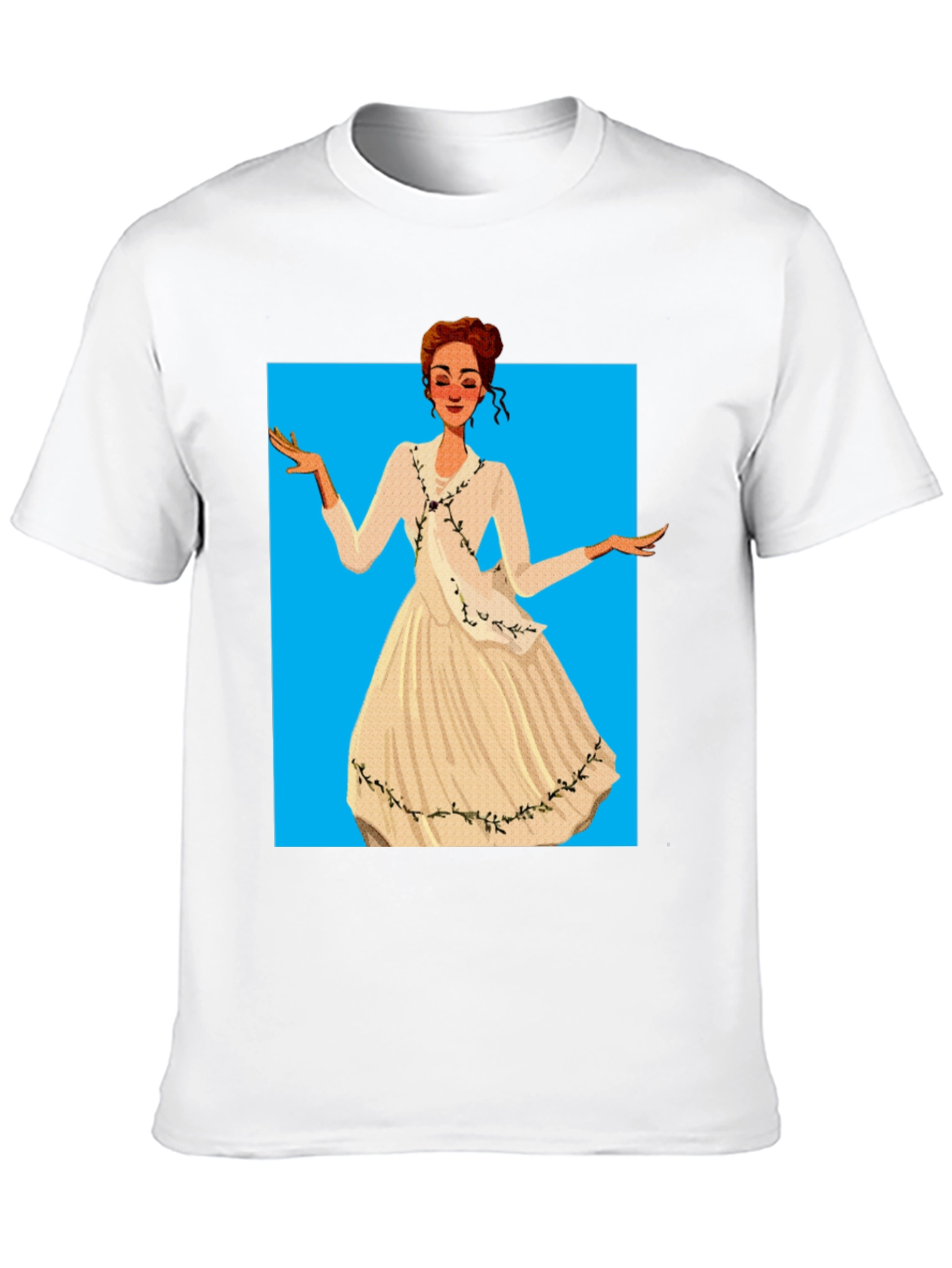 Camiseta Negra con Diseño de Época