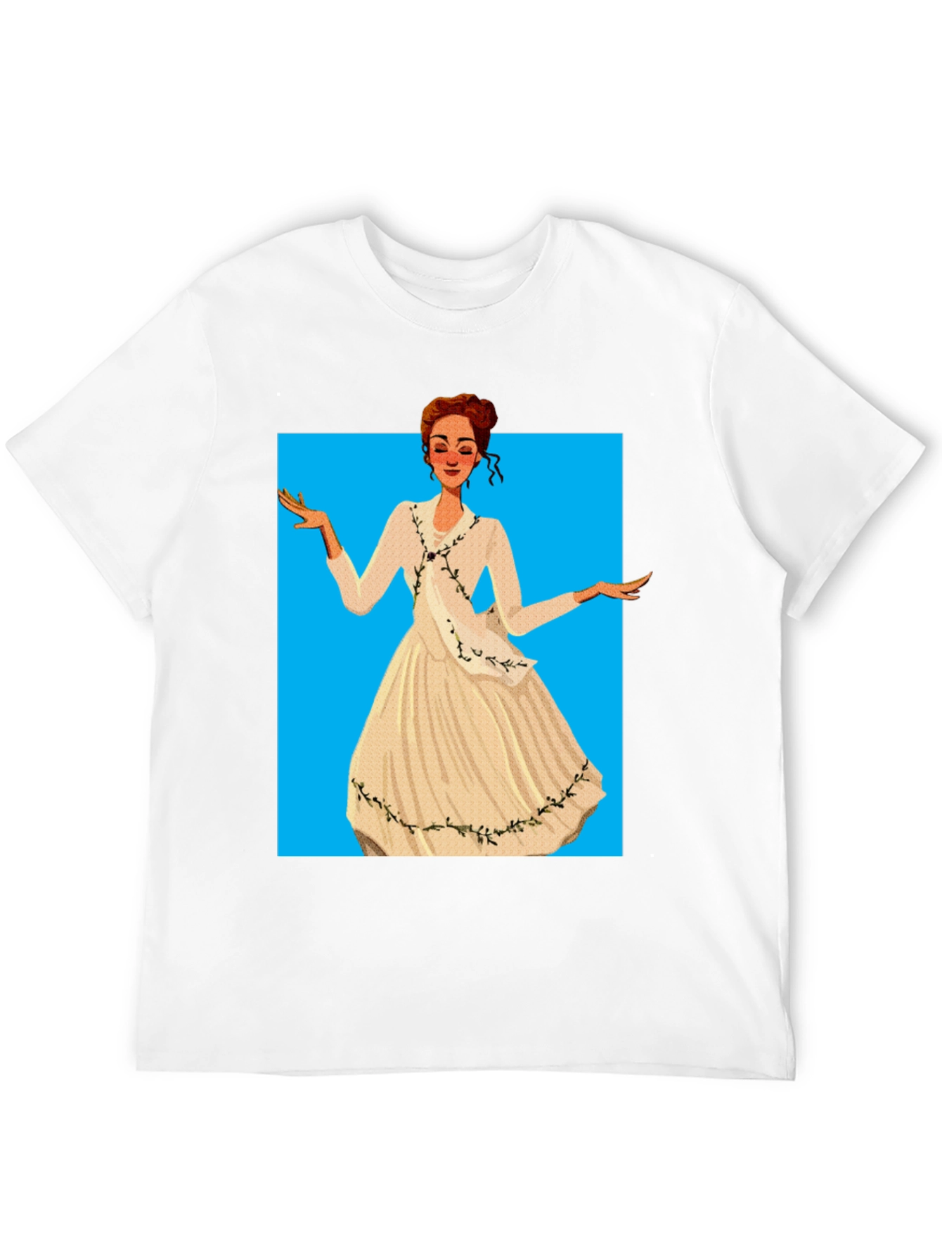 Camiseta Negra con Diseño de Época