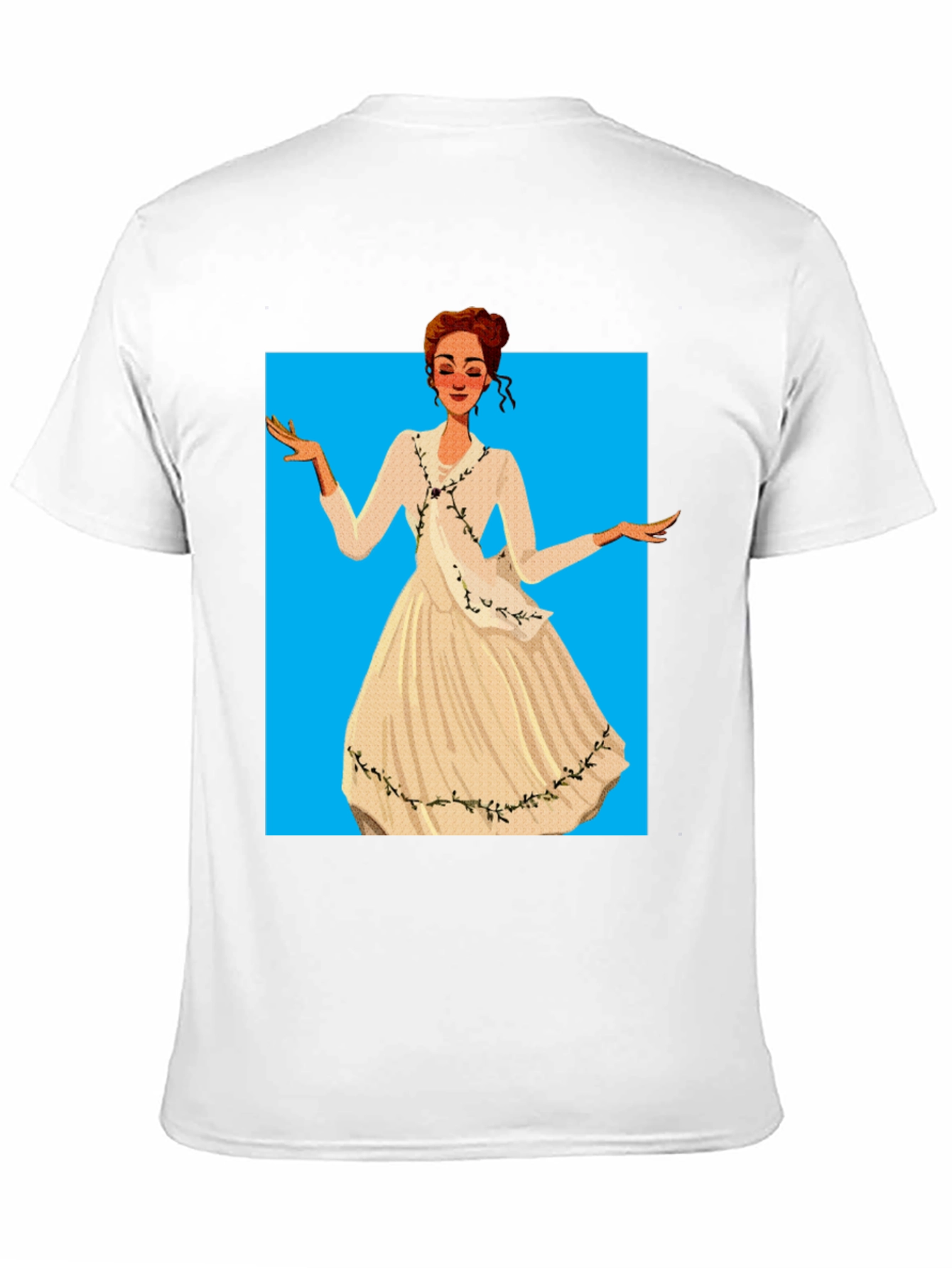 Camiseta Negra con Diseño de Época