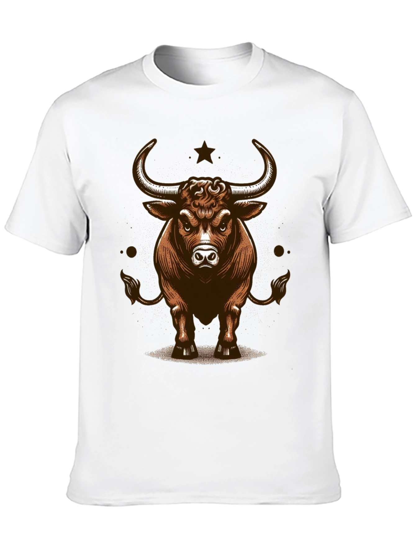 Camiseta Negra Toro Fuerte