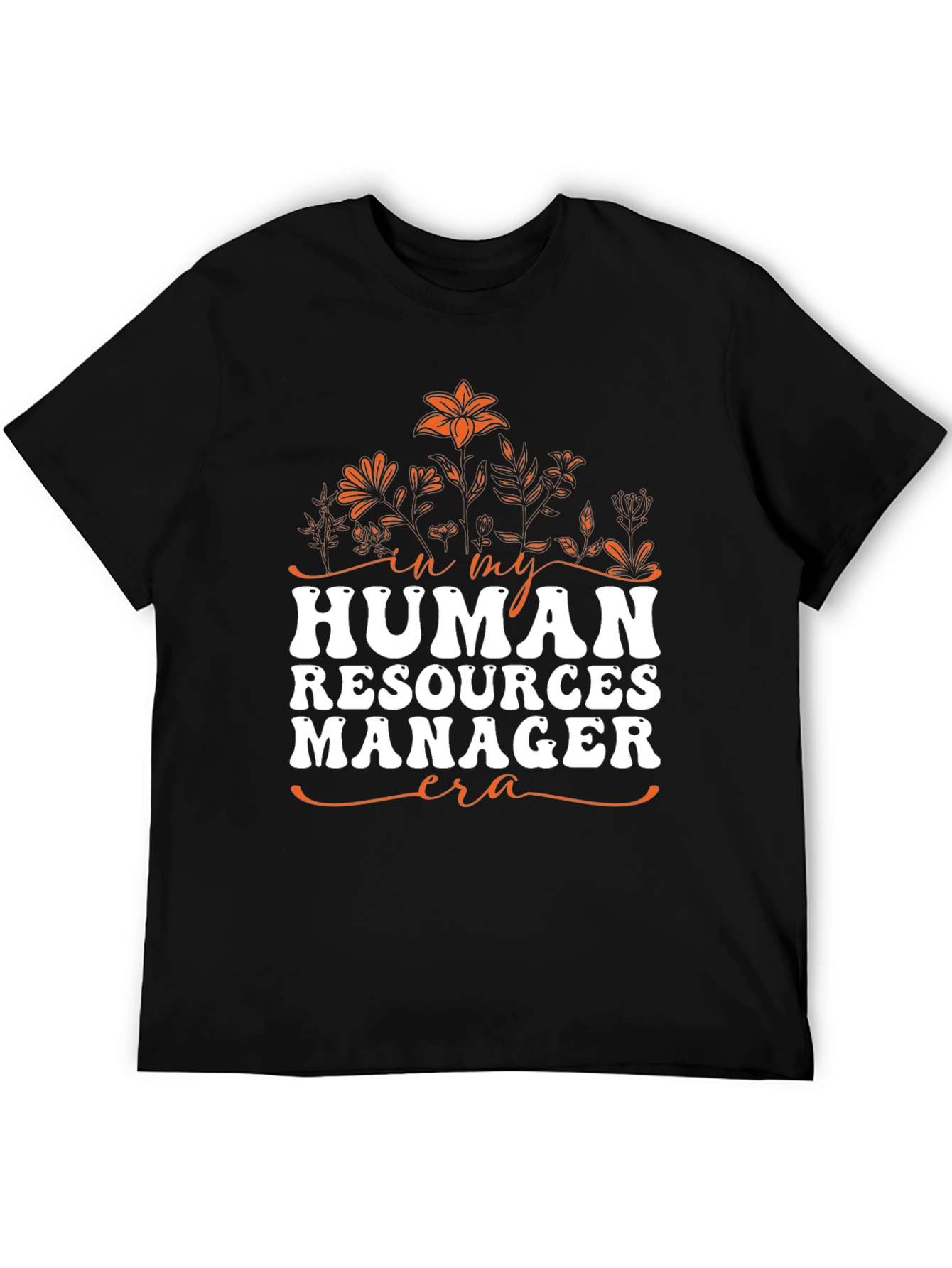 Camiseta Negra Human Resources Manager Era