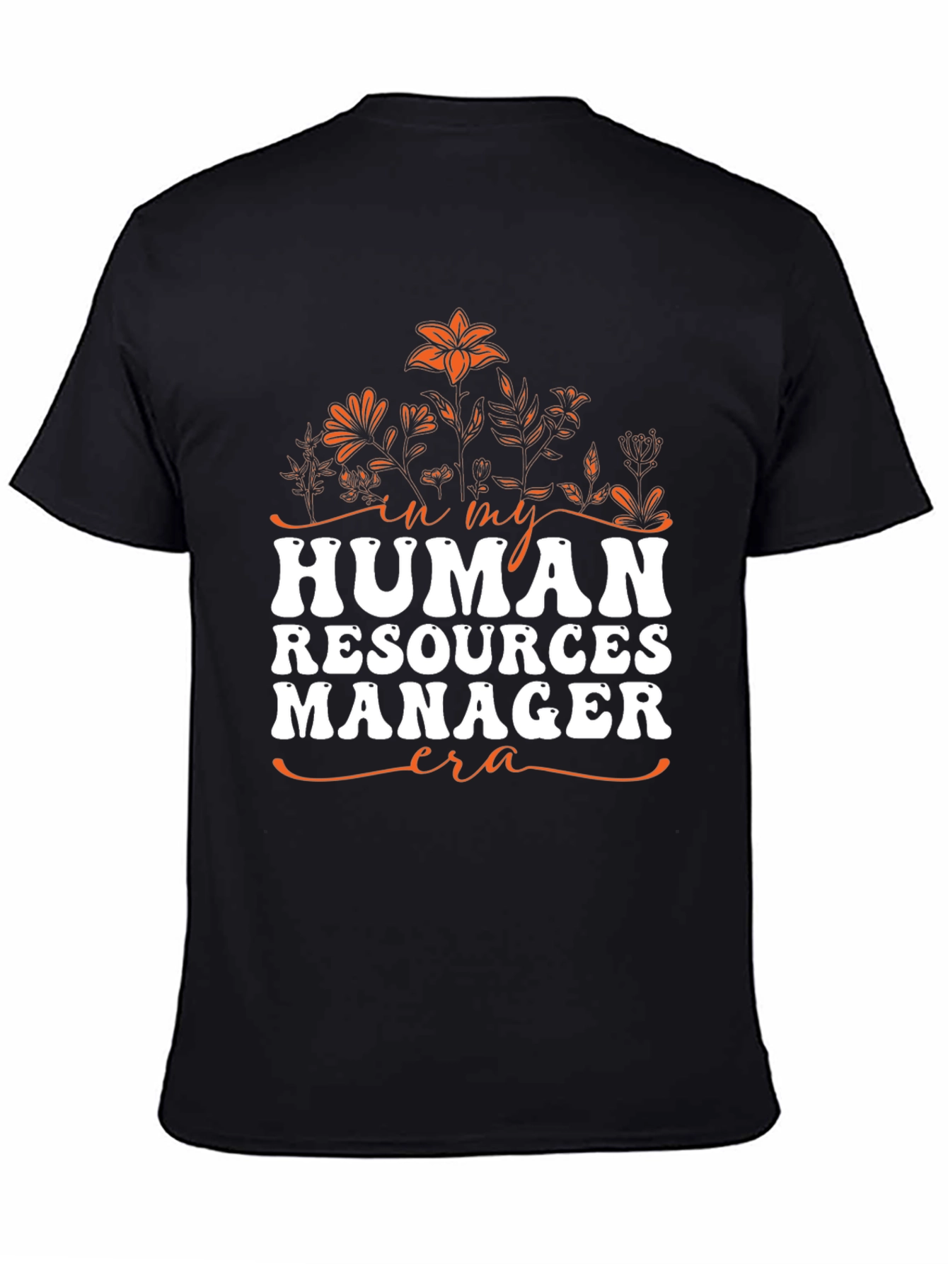 Camiseta Negra Human Resources Manager Era
